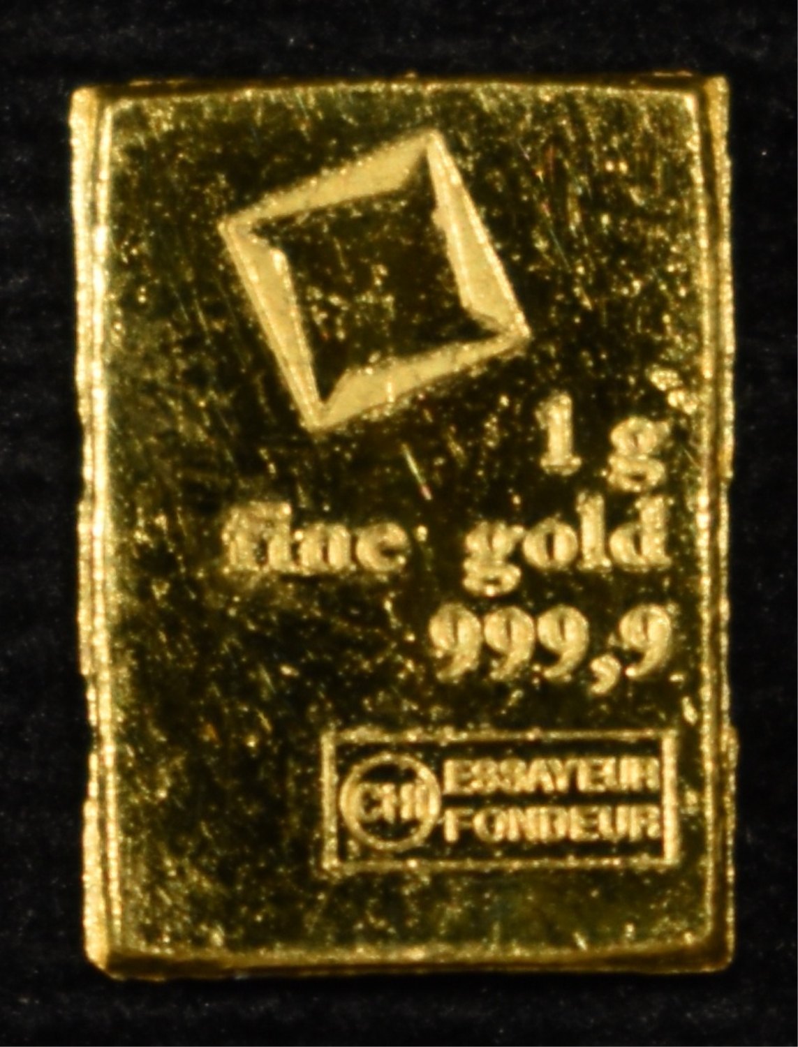 1 GRAM .9999 GOLD BAR