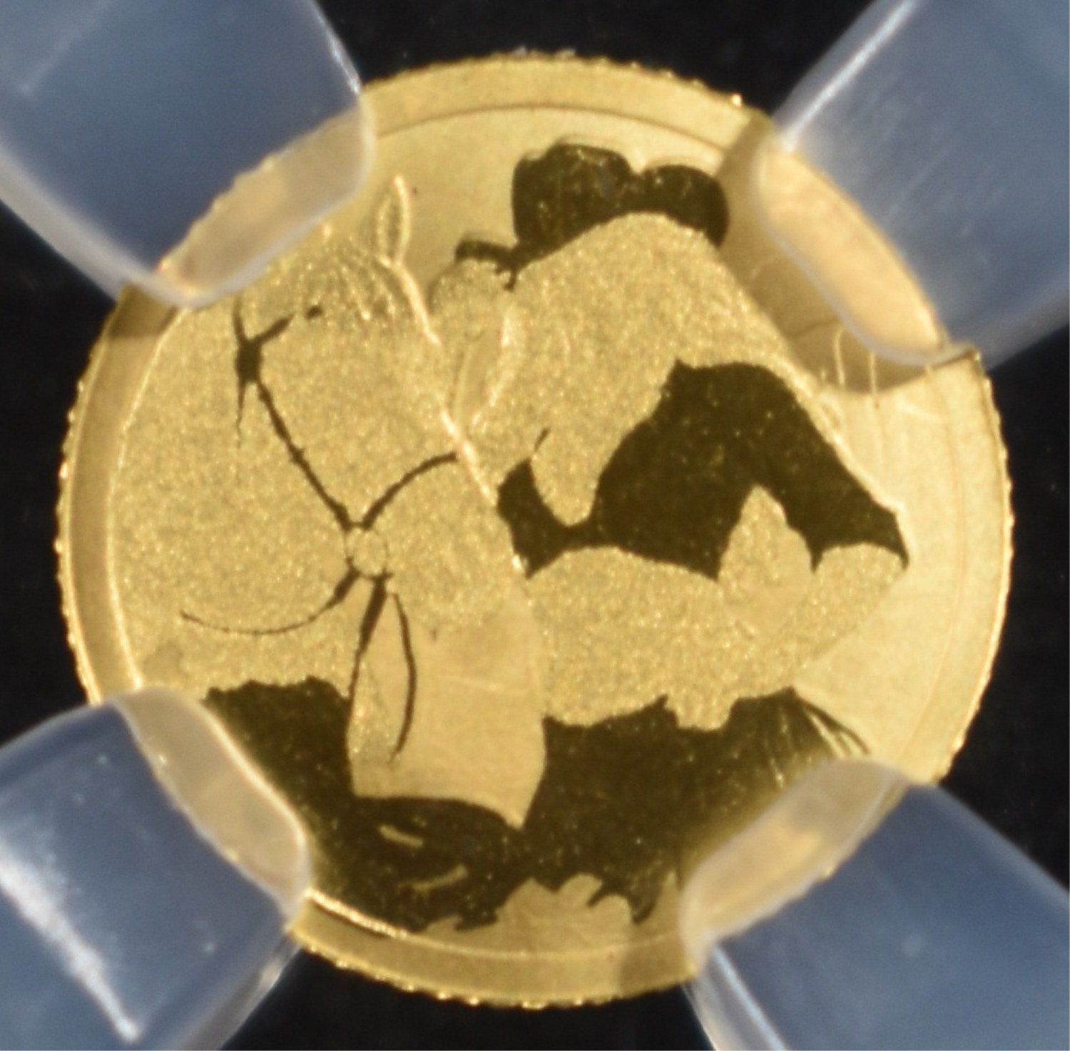 2026 $1 NIUE GOLD COWGIRL NGC ENHANCED REV PF70