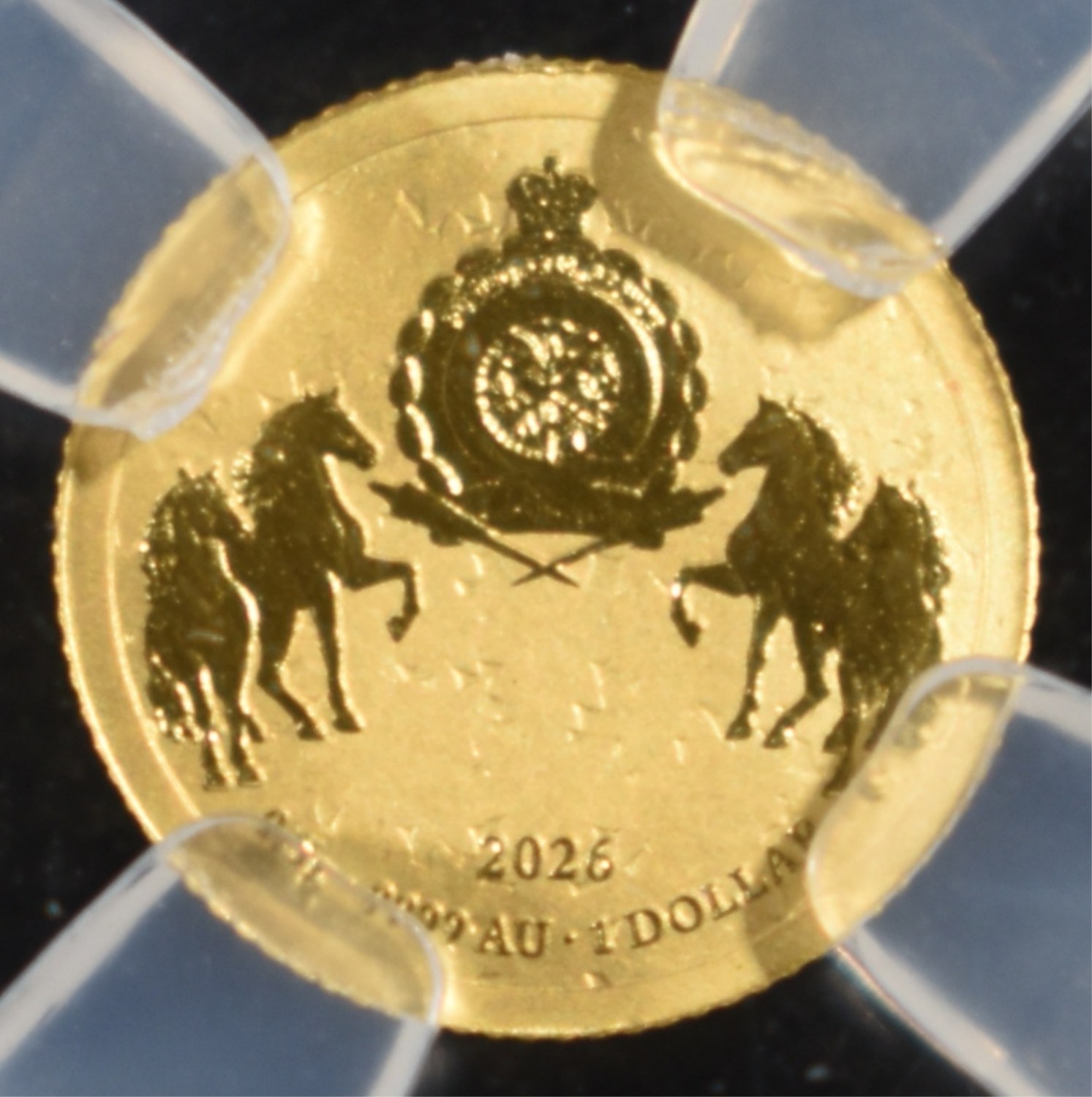 2026 $1 NIUE GOLD COWGIRL NGC ENHANCED REV PF70