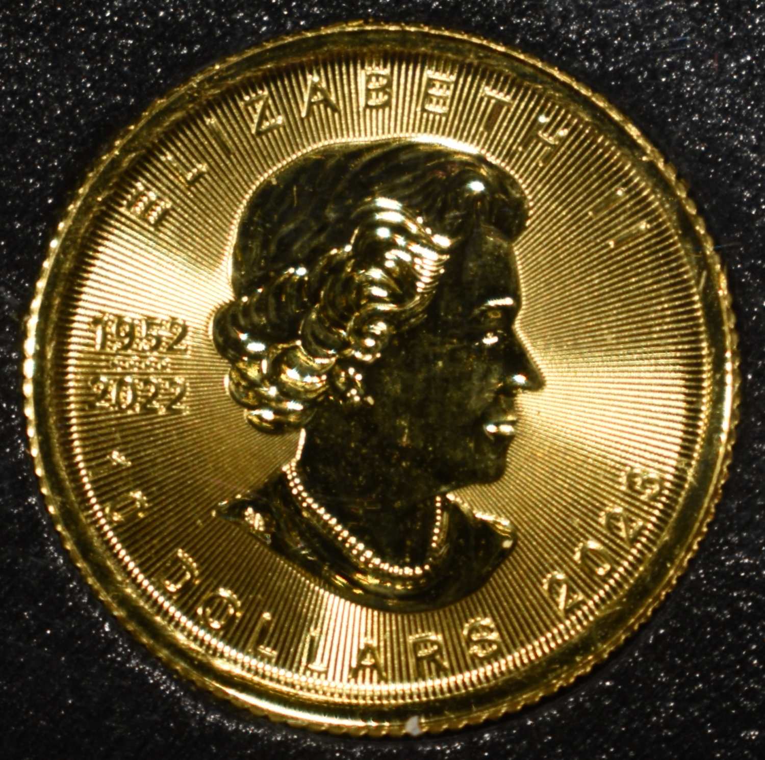 2023 MAPLE LEAF 1/4TH OZ .9999 GOLD