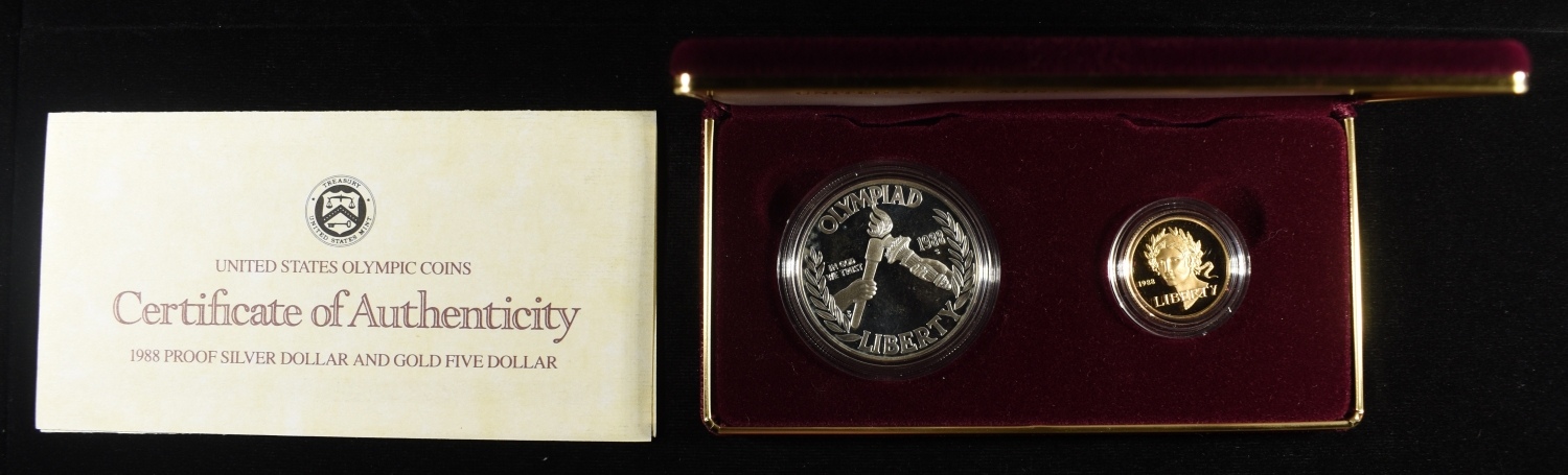1988 OLYMPIC COMMEM SET