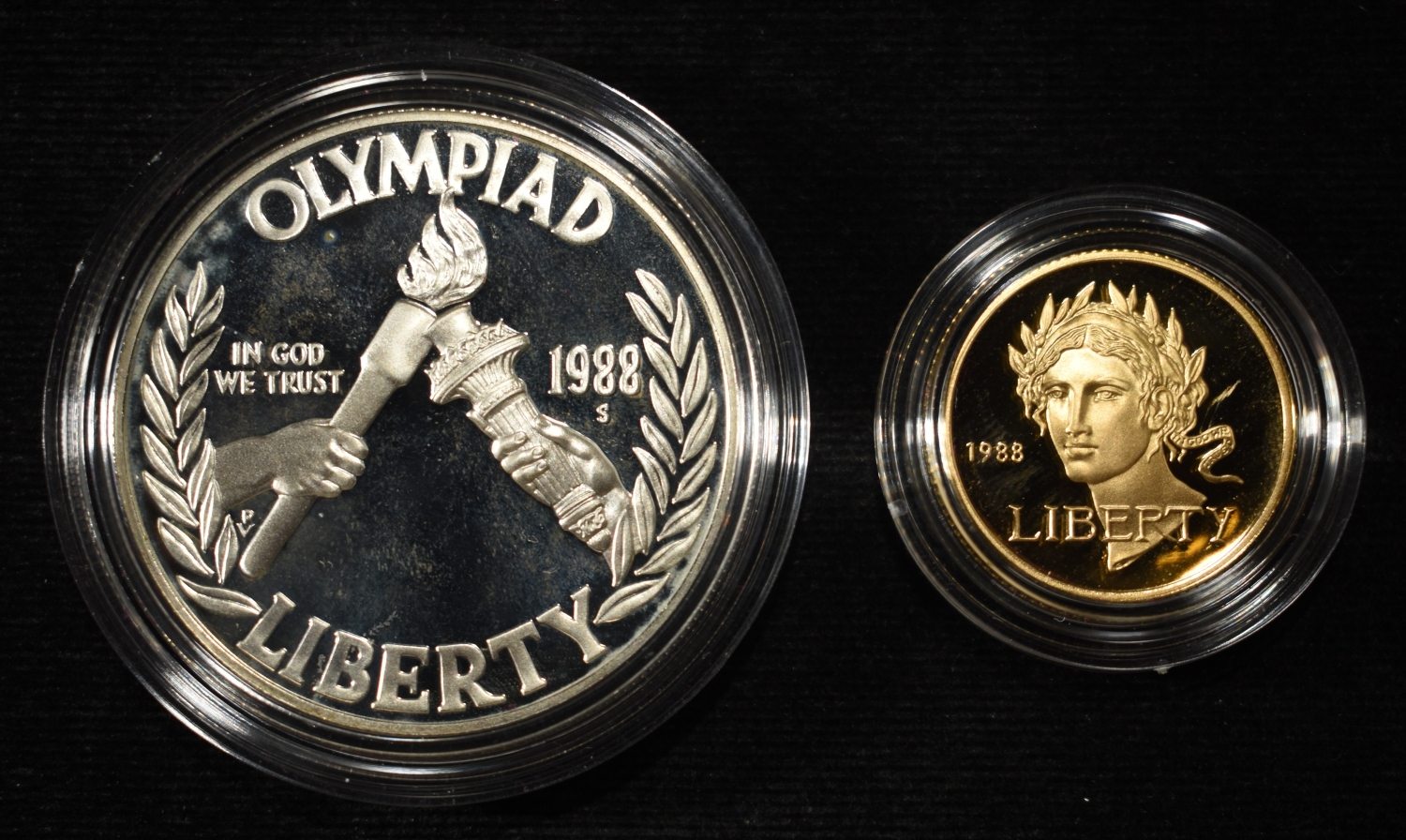 1988 OLYMPIC COMMEM SET