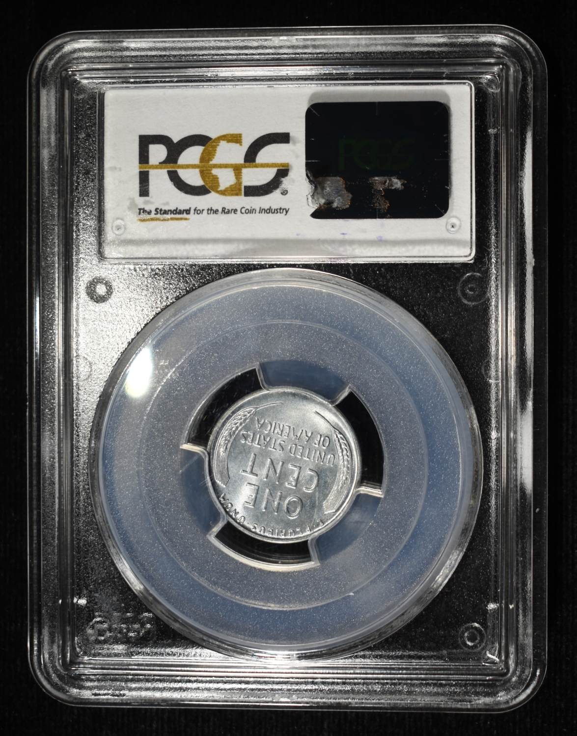 1943 LINCOLN STEEL CENT PCGS MS-66