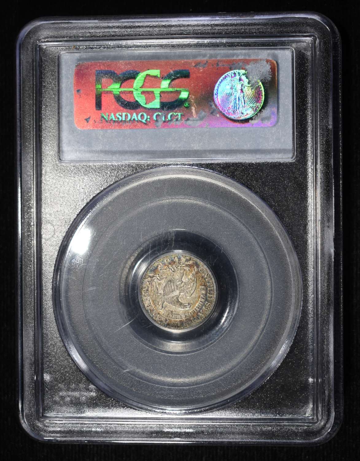 1829 BUST HALF DIME PCGS AU-50