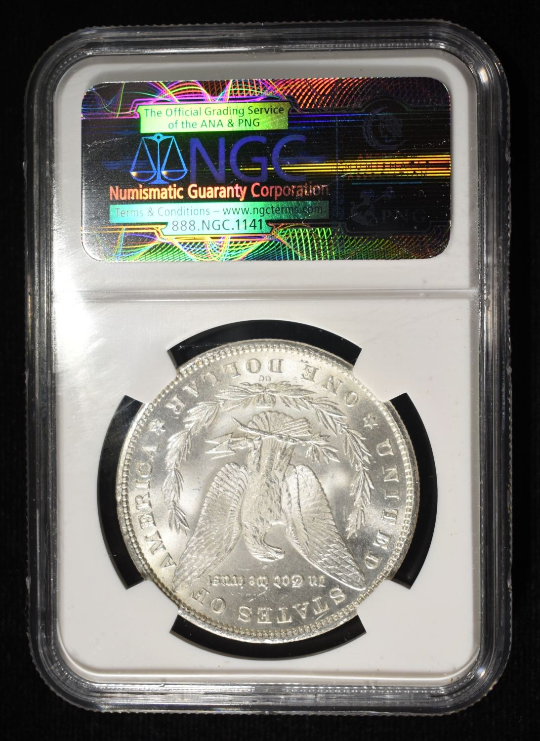 1880-CC MORGAN DOLLAR NGC MS-64+