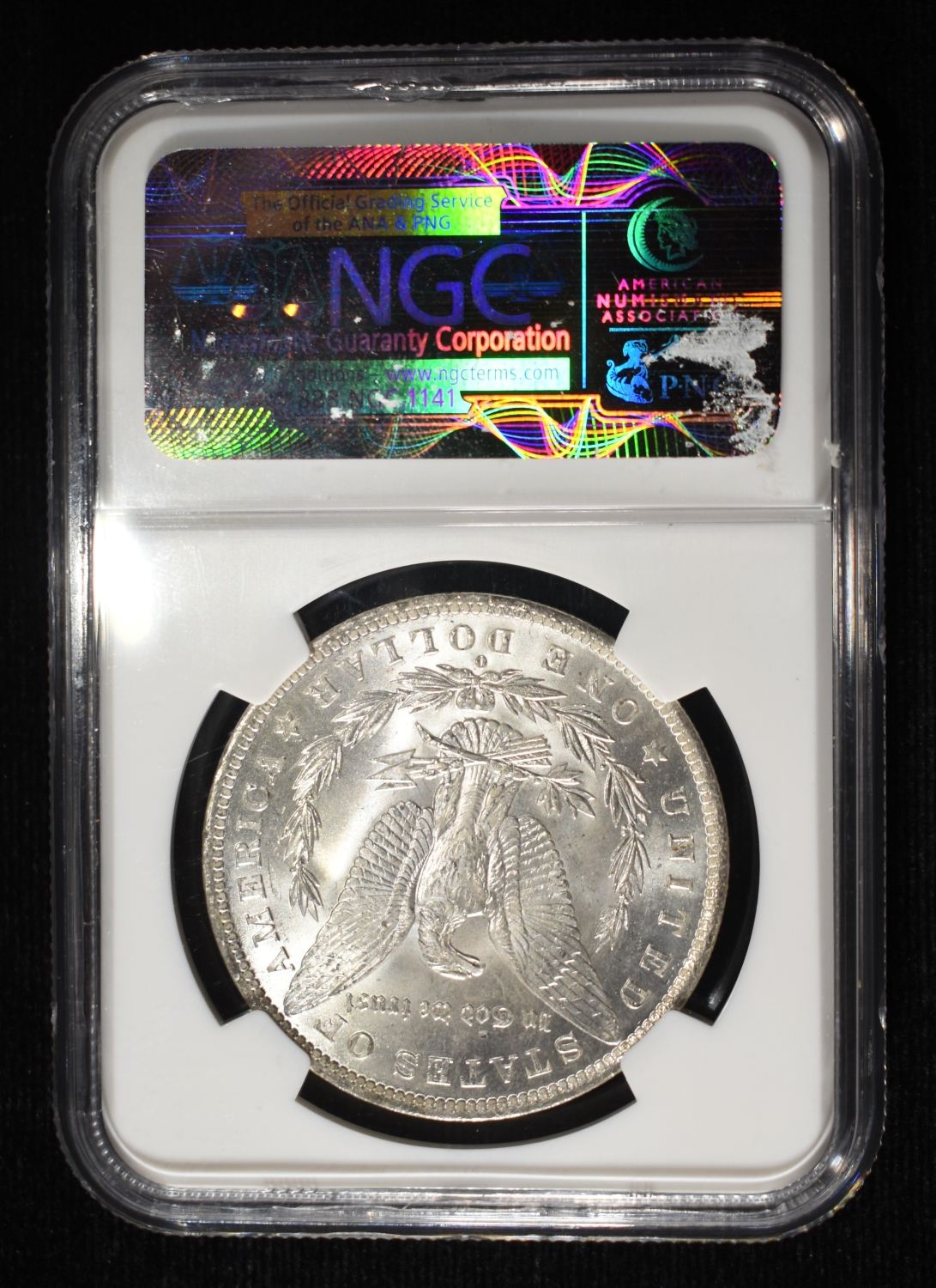 1883-O MORGAN DOLLAR NGC MS-65+