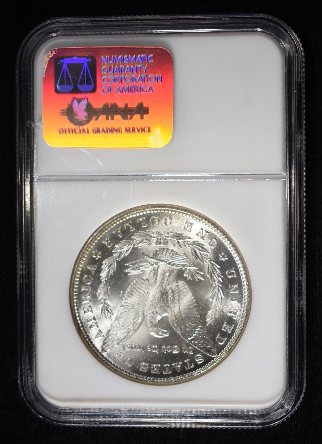 1885 MORGAN DOLLAR NGC MS-64 BINION COLLECTION