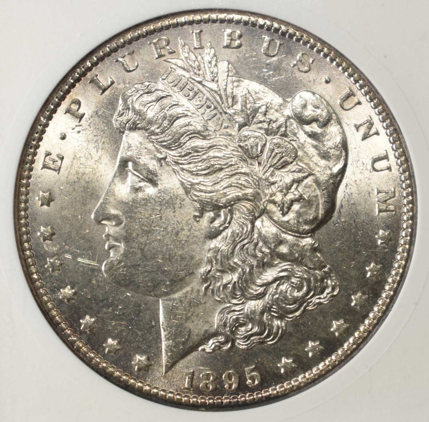 1895-S MORGAN DOLLAR ANACS MS-60 VAM-2