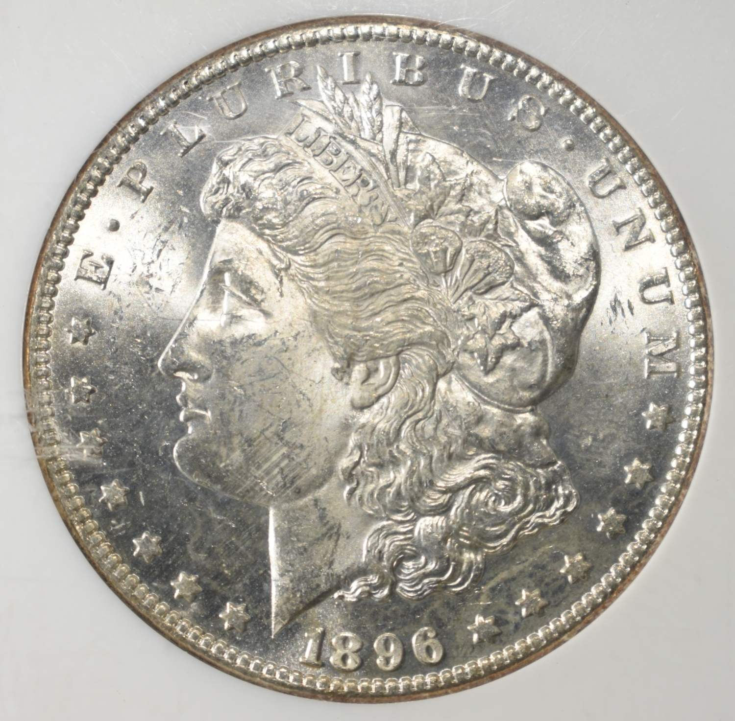 1896-S MORGAN DOLLAR NGC MS-62