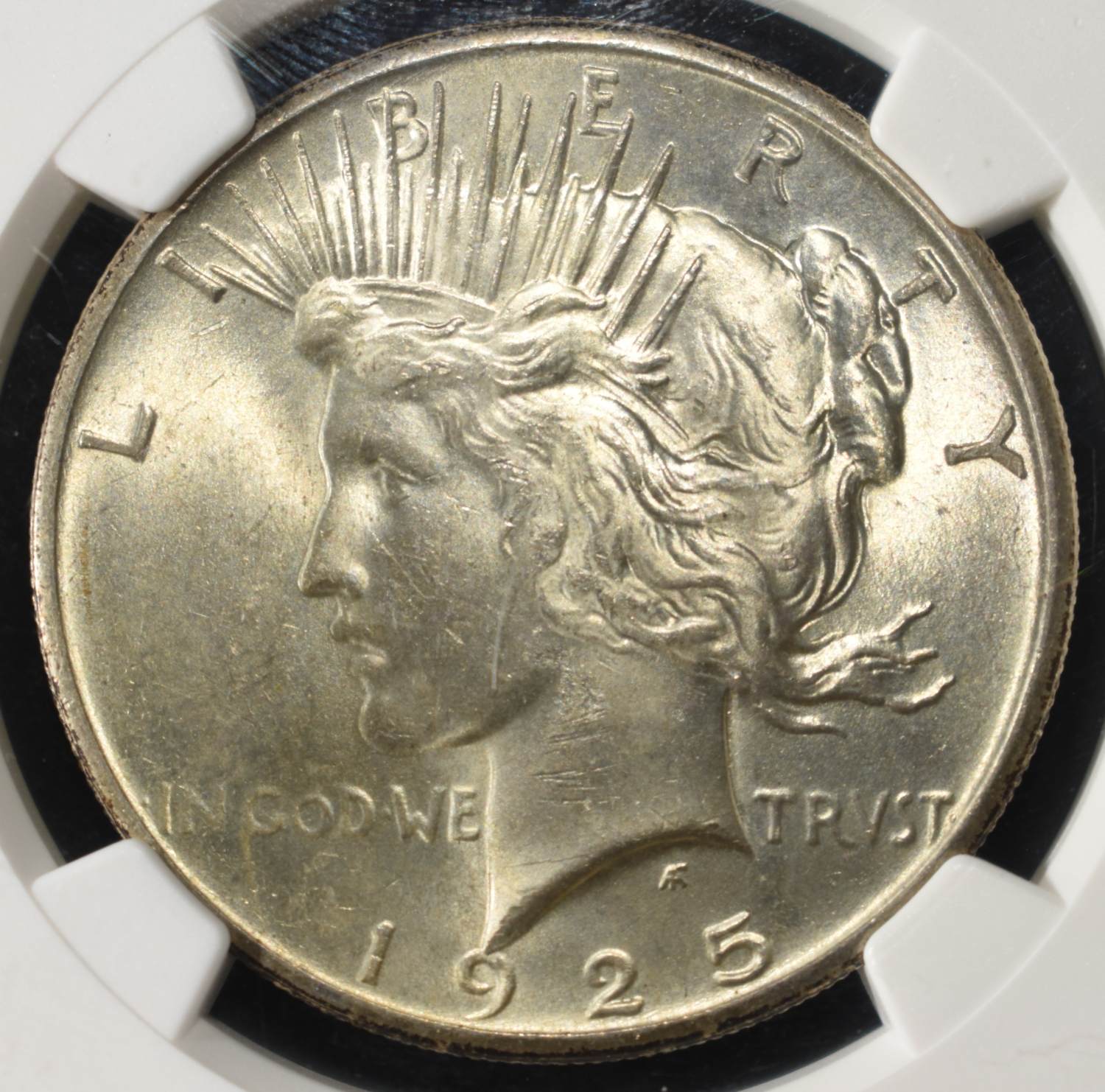 1925 PEACE DOLLAR NGC MS63