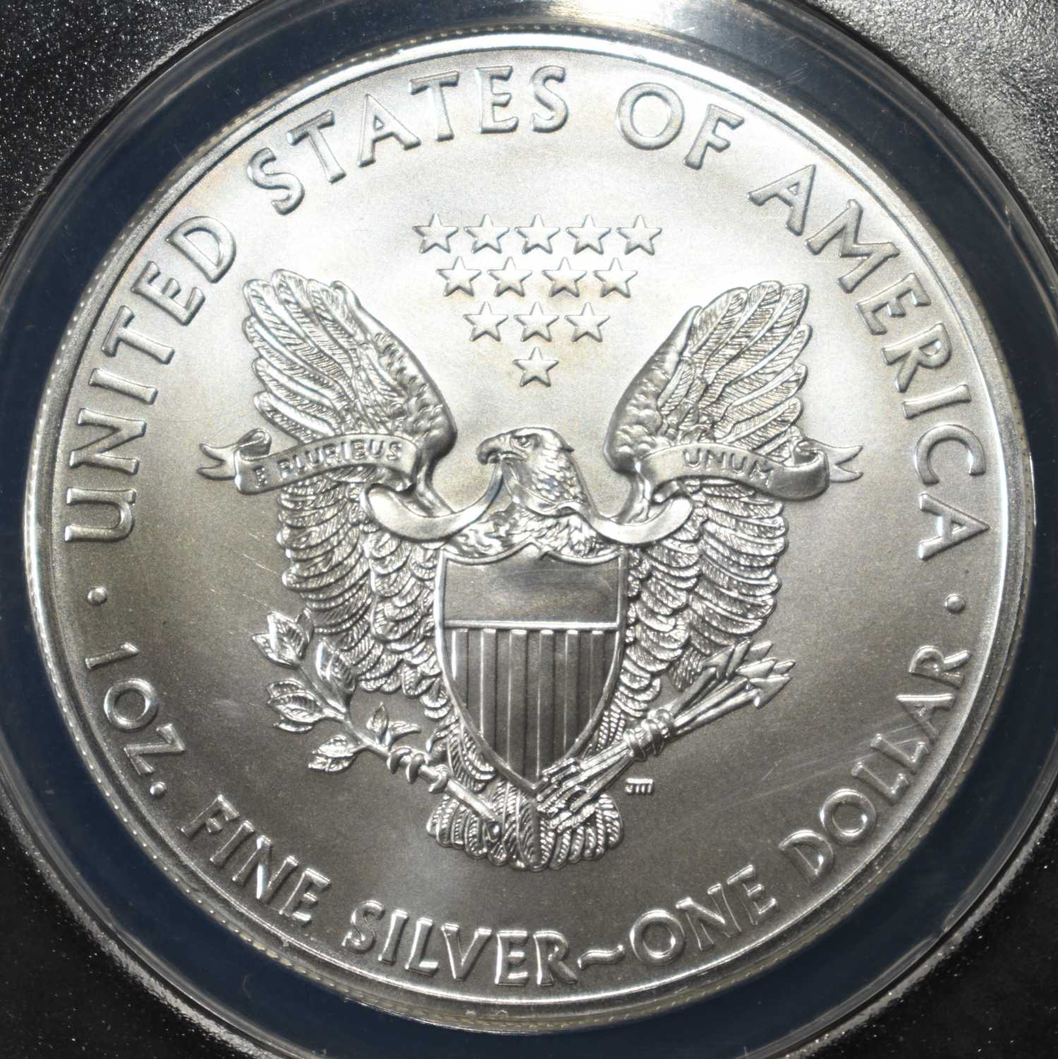 2013 (W) AMERICAN SILVER EAGLE ANACS MS70