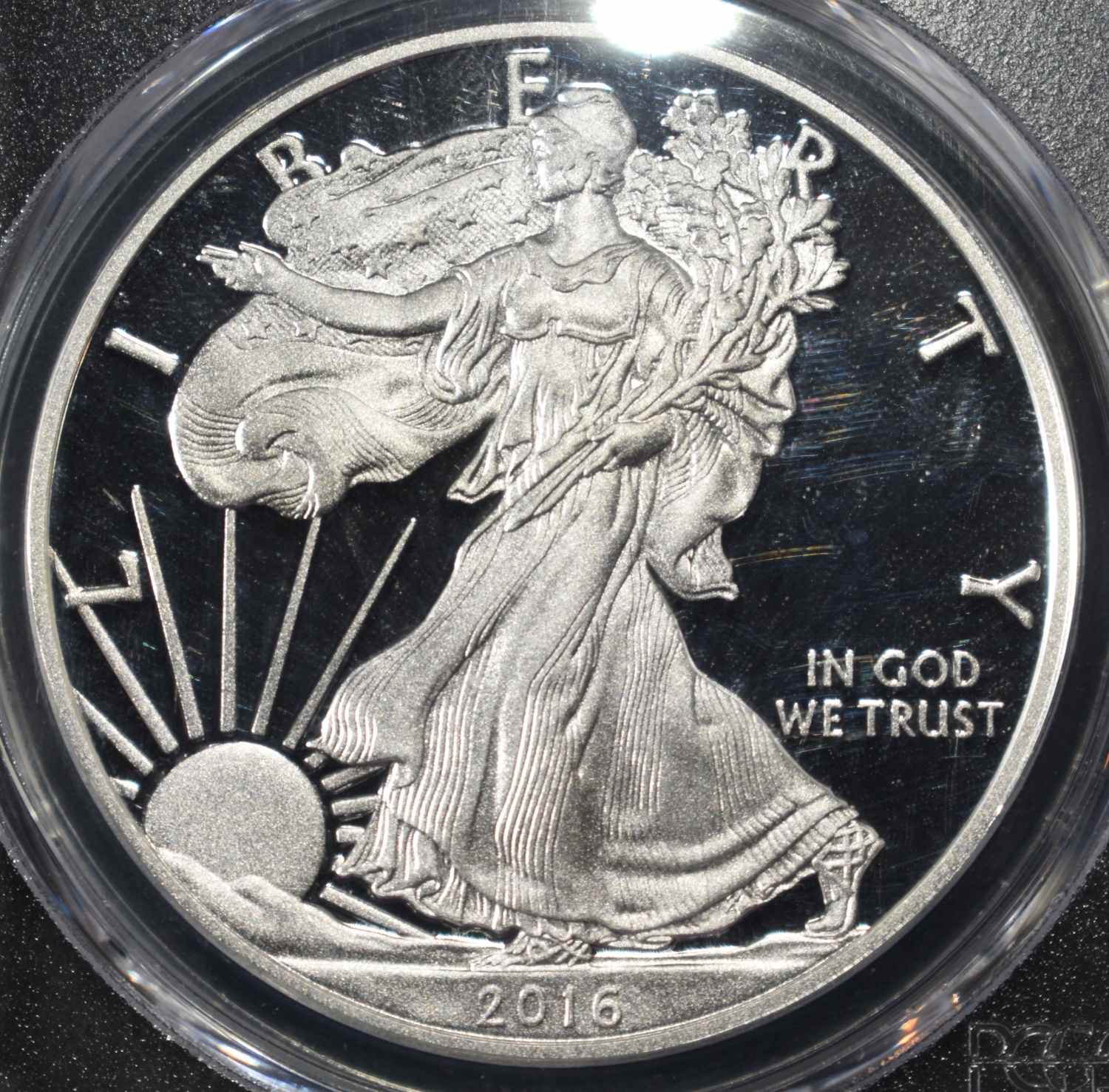 2016-W AMERICAN SILVER EAGLE PCGS PR70DCAM
