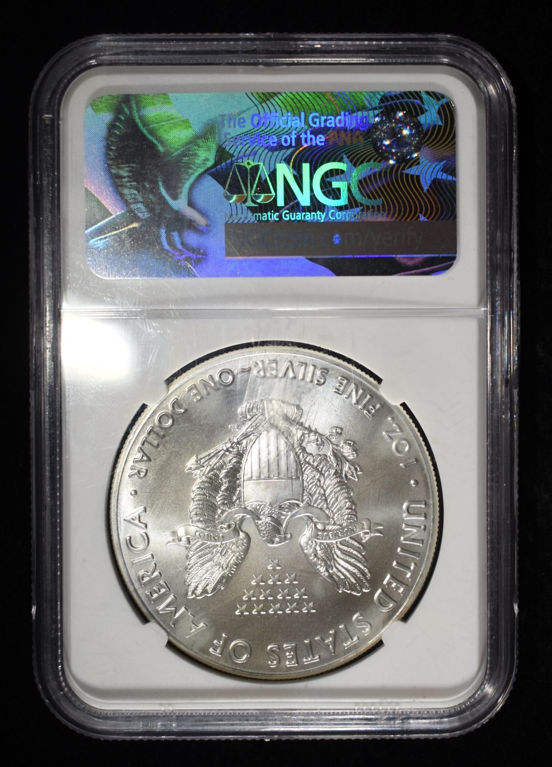 2017 AMERICAN SILVER EAGLE NGC MS69