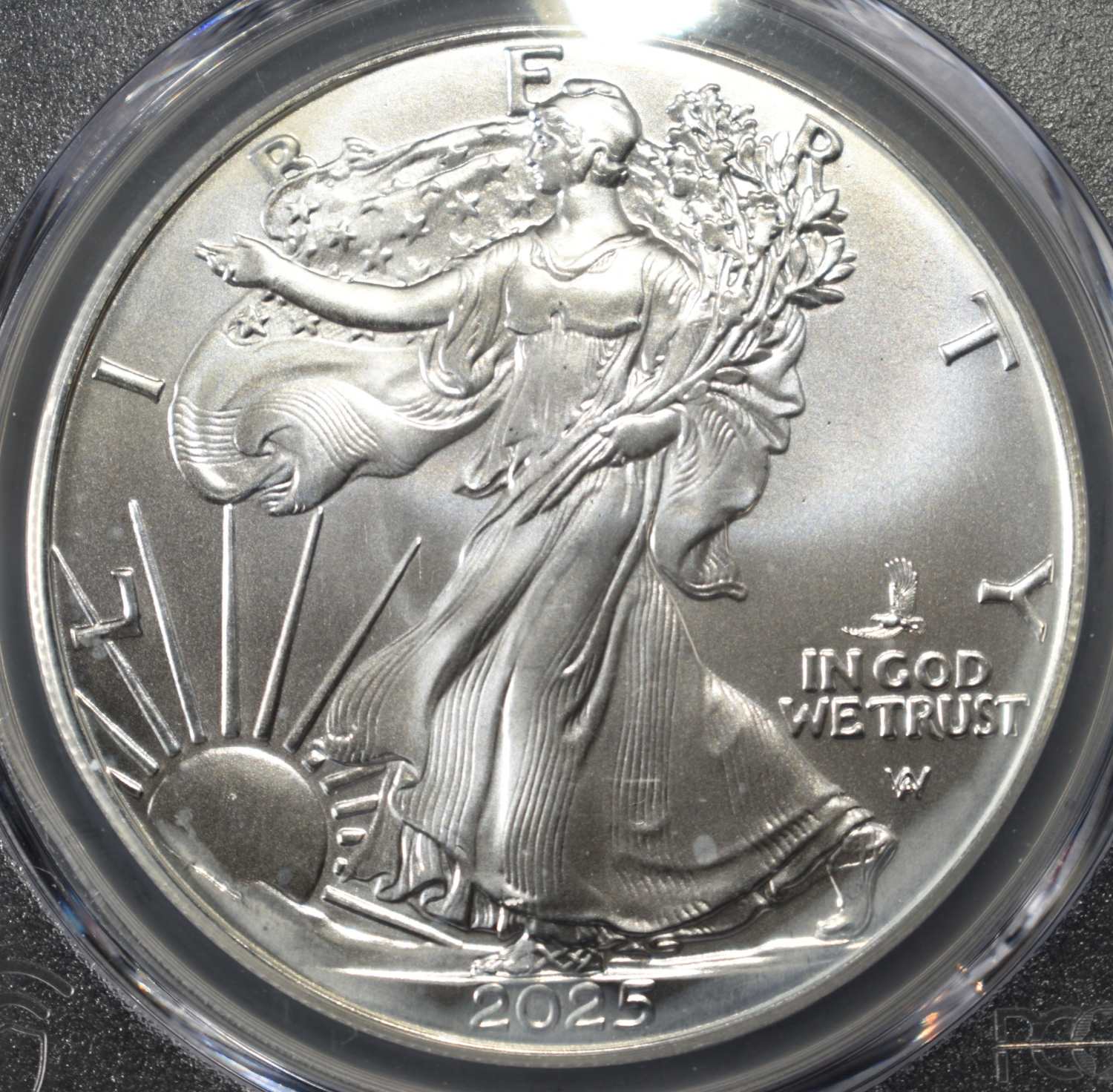 2025(P) AMERICAN SILVER EAGLE PCGS GEM BU