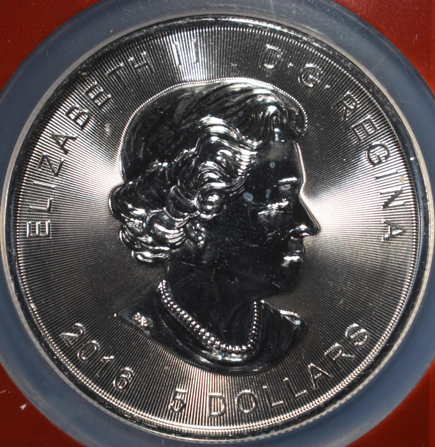 2016 1 OZ SILVER CANADA SUPERMAN NGC MS-69