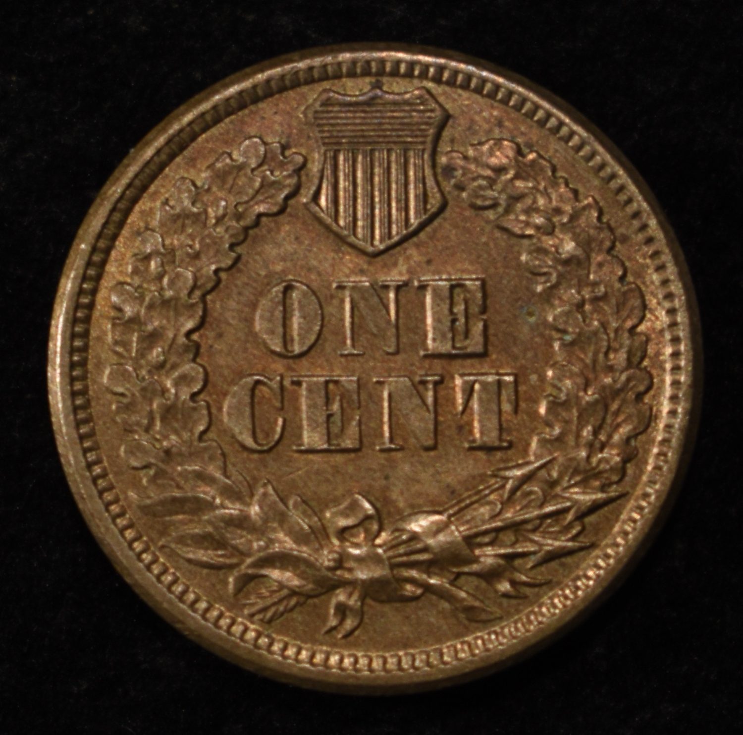 1862 INDIAN CENT CH/GEM BU