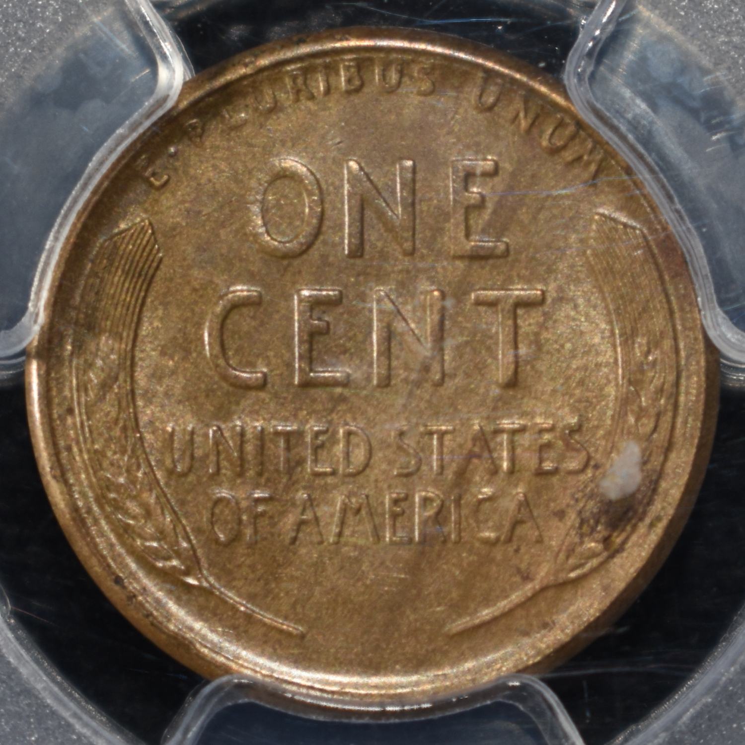 1921-S LINCOLN CENT PCGS AU-55