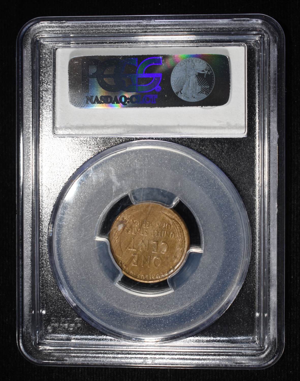 1921-S LINCOLN CENT PCGS AU-55