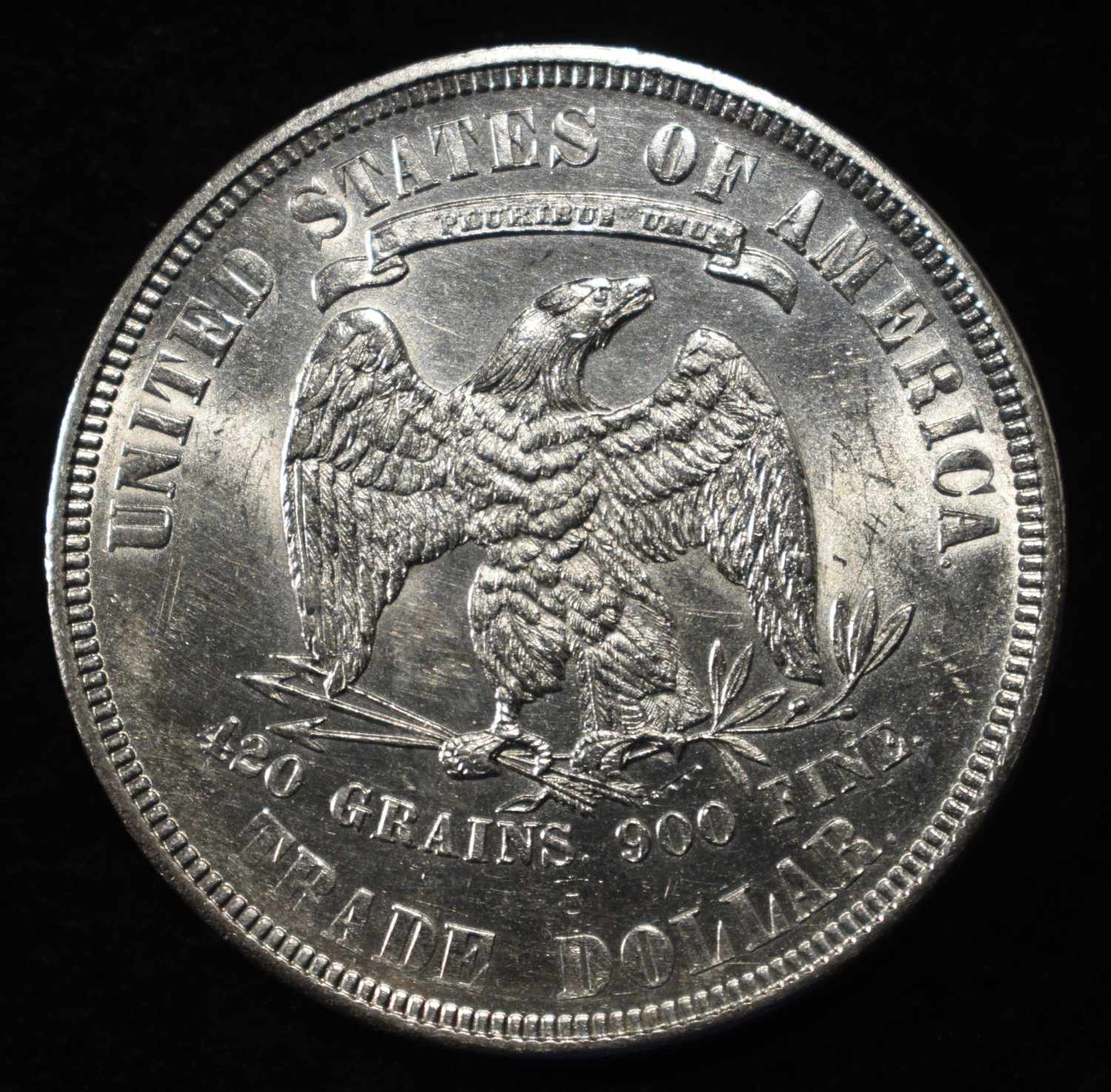 1877 TRADE DOLLAR BU