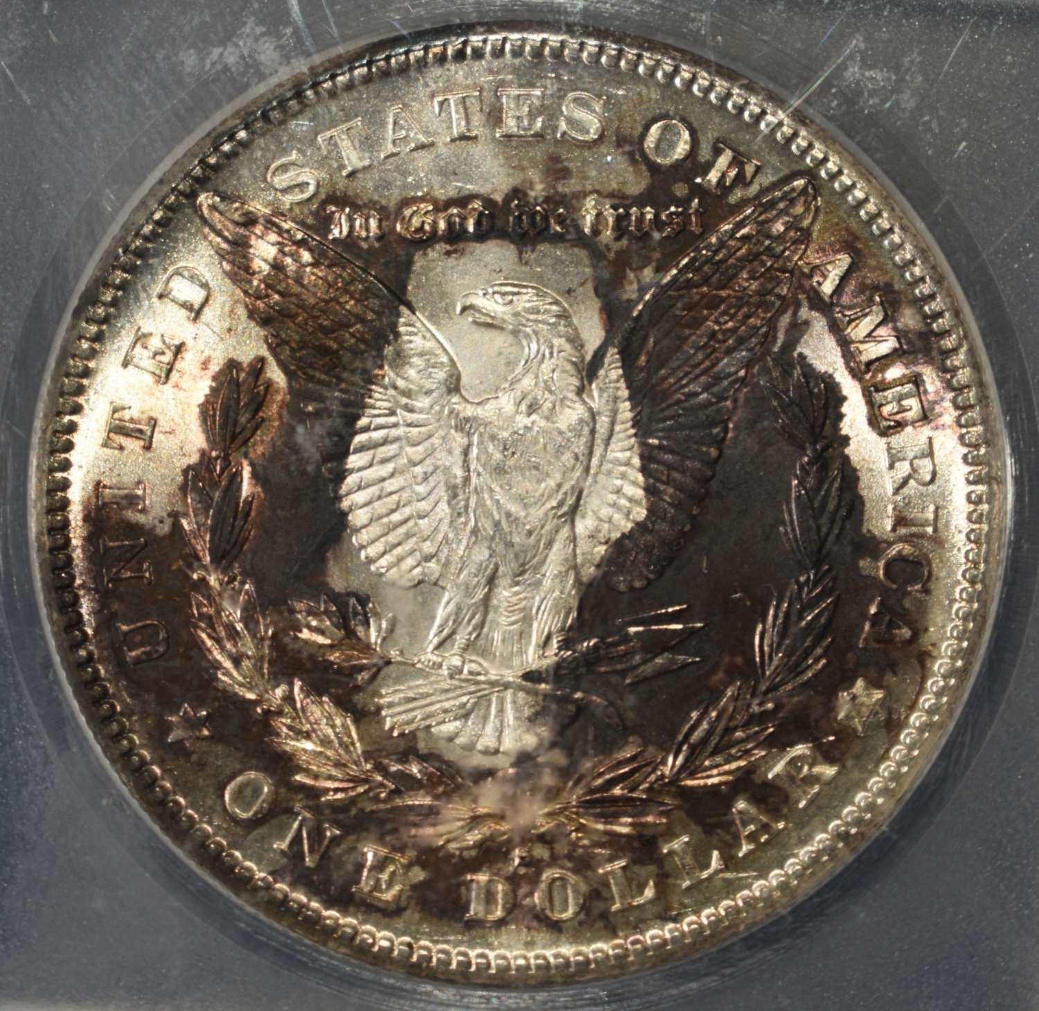 1878-S MORGAN DOLLAR ICG MS-65