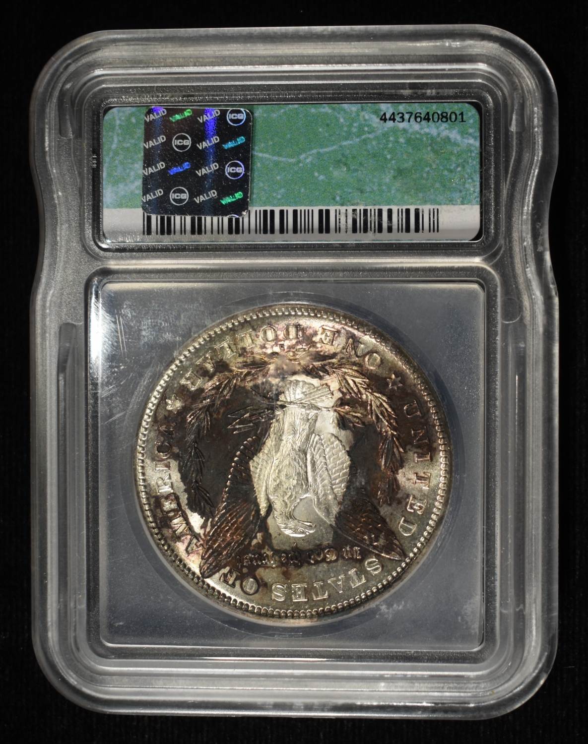 1878-S MORGAN DOLLAR ICG MS-65