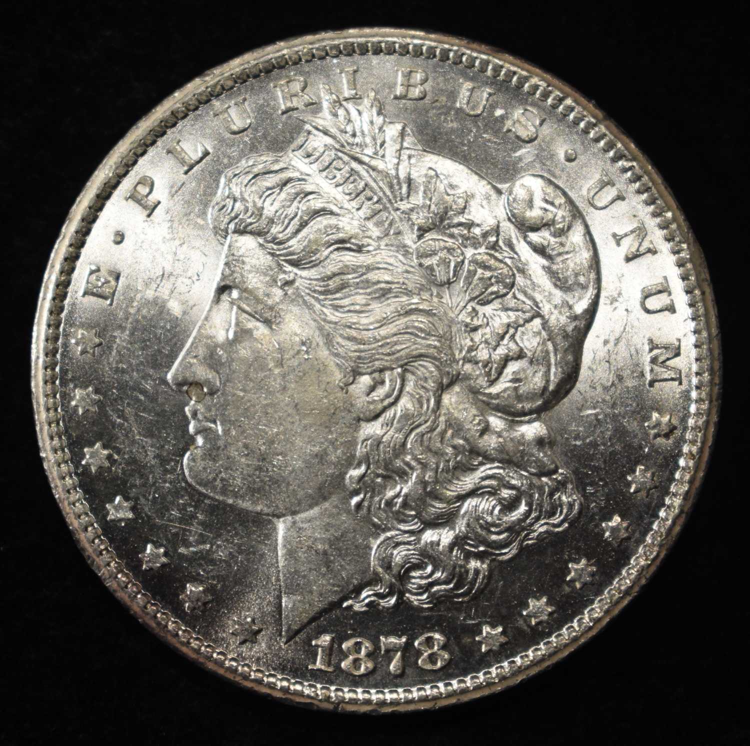 1878-CC MORGAN DOLLAR CH BU
