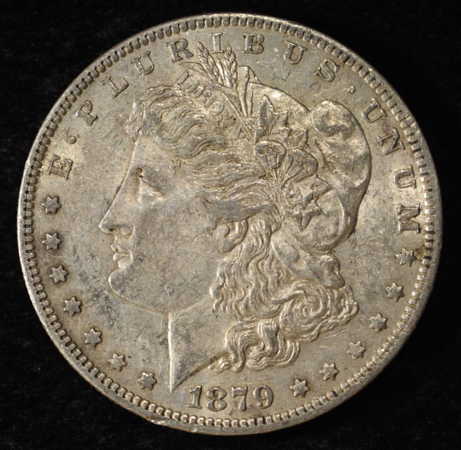 1879-O MORGAN DOLLAR AU