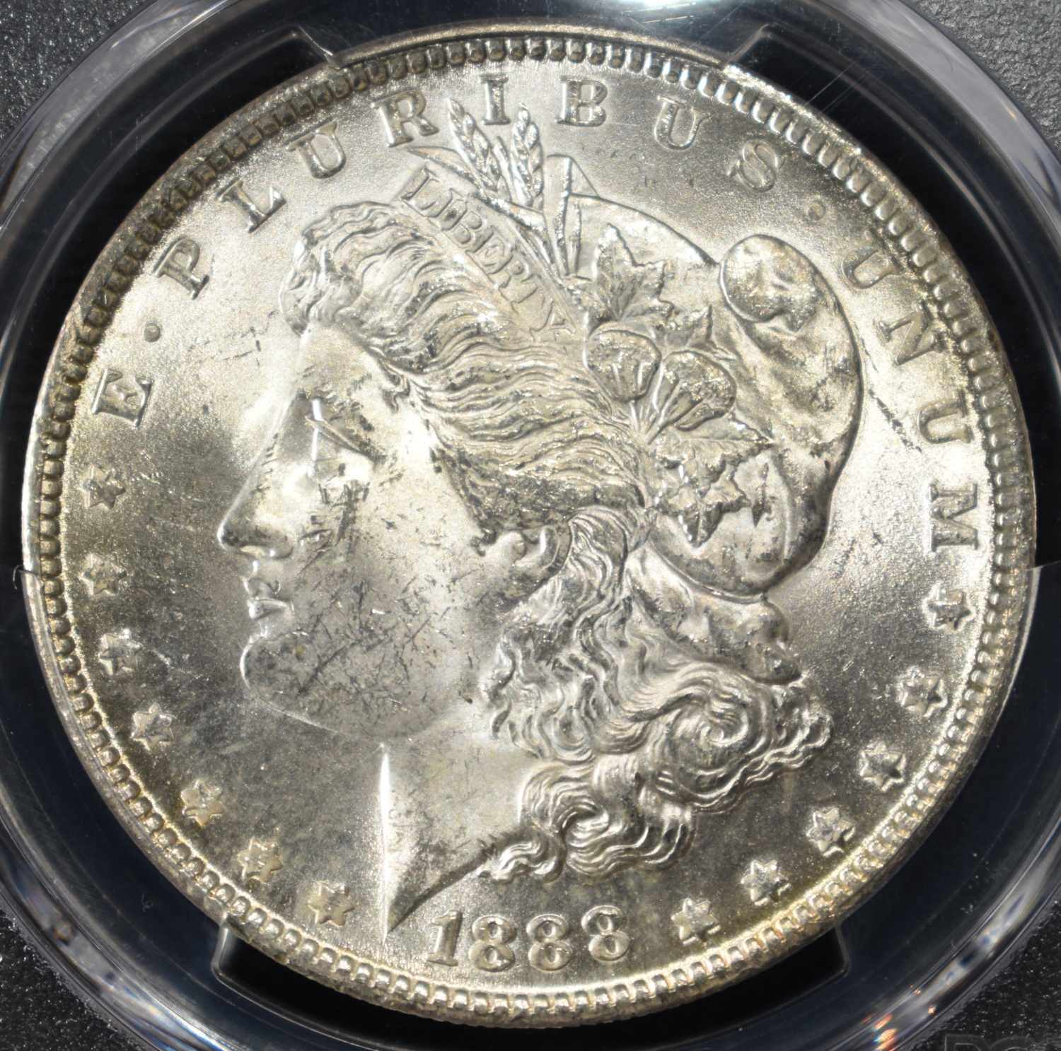 1888 MORGAN DOLLAR PCGS BU