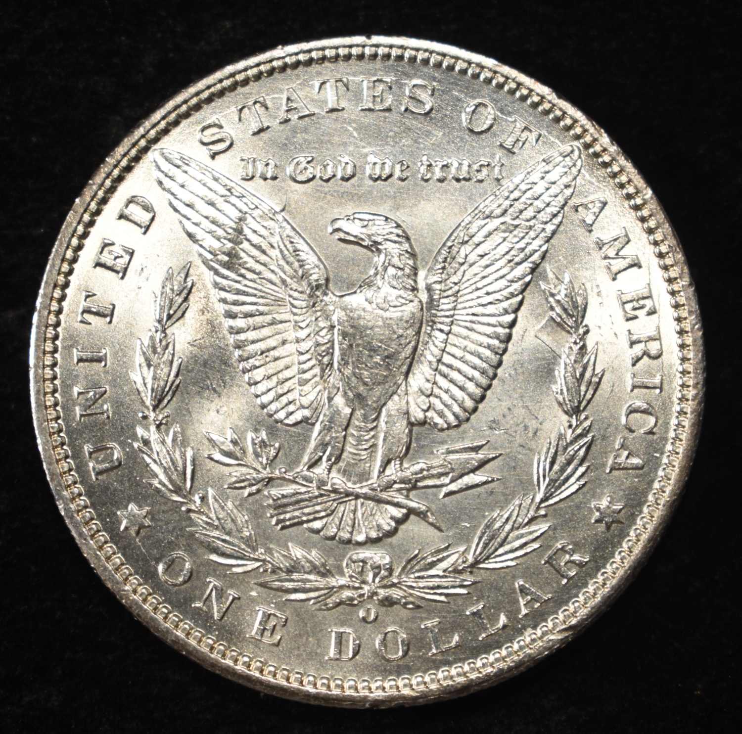 1893-O MORGAN DOLLAR CH BU