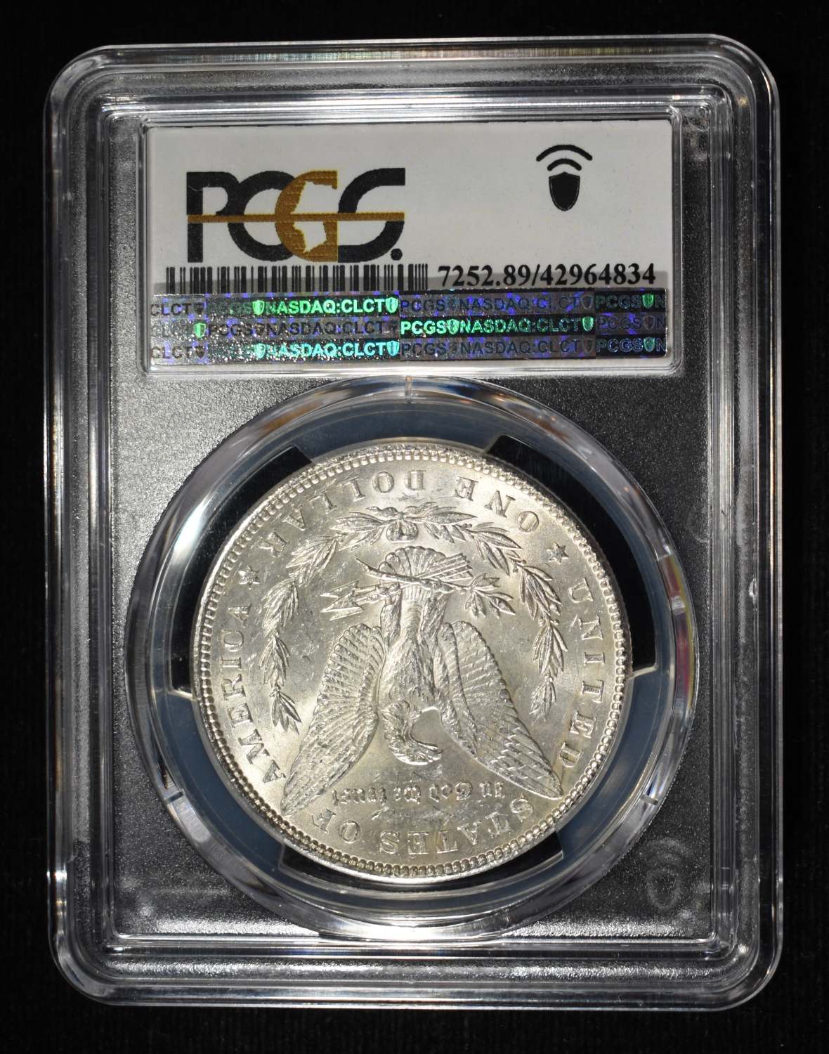 1898 MORGAN DOLLAR PCGS BU