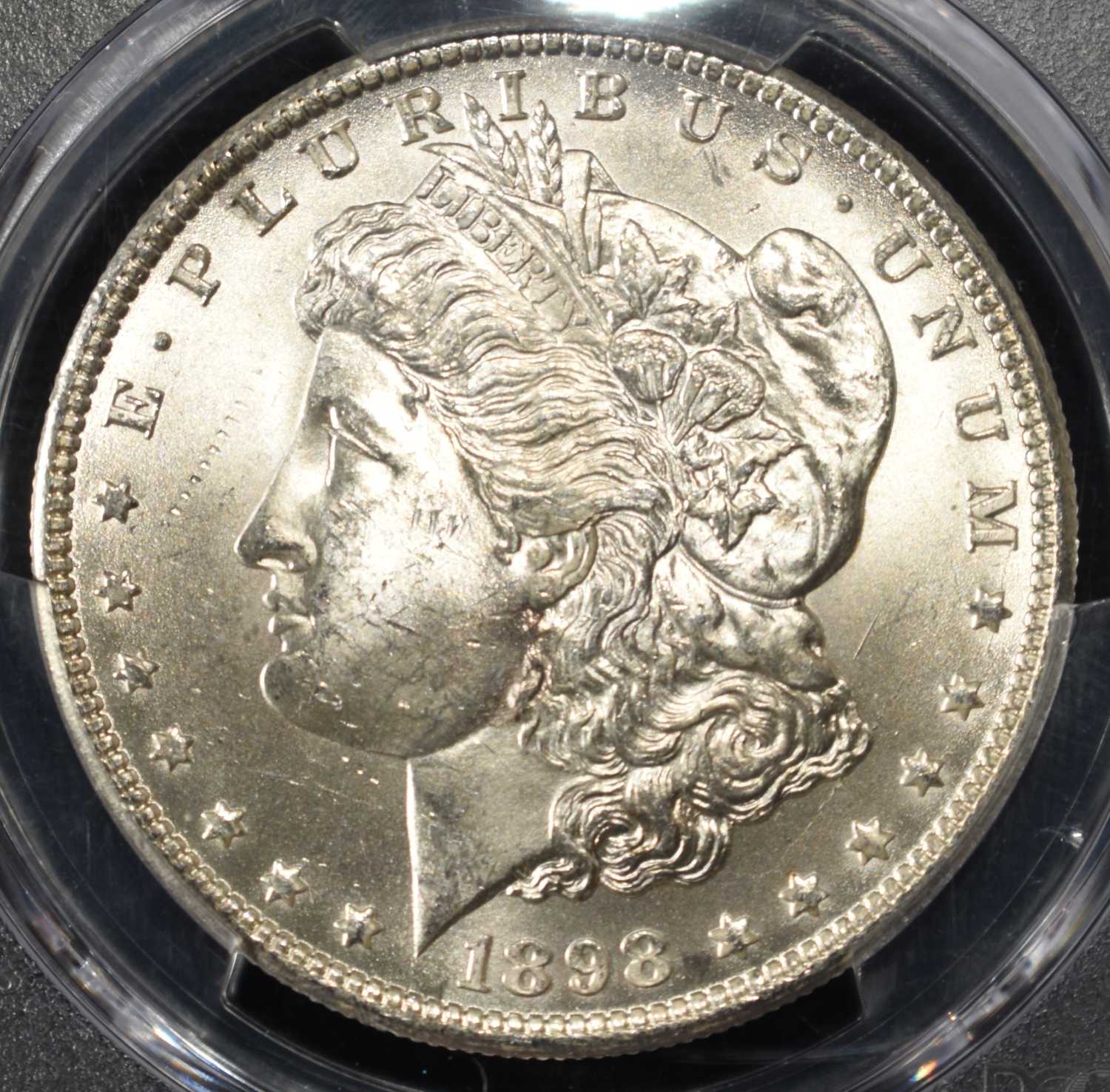 1898-O MORGAN DOLLAR PCGS BU