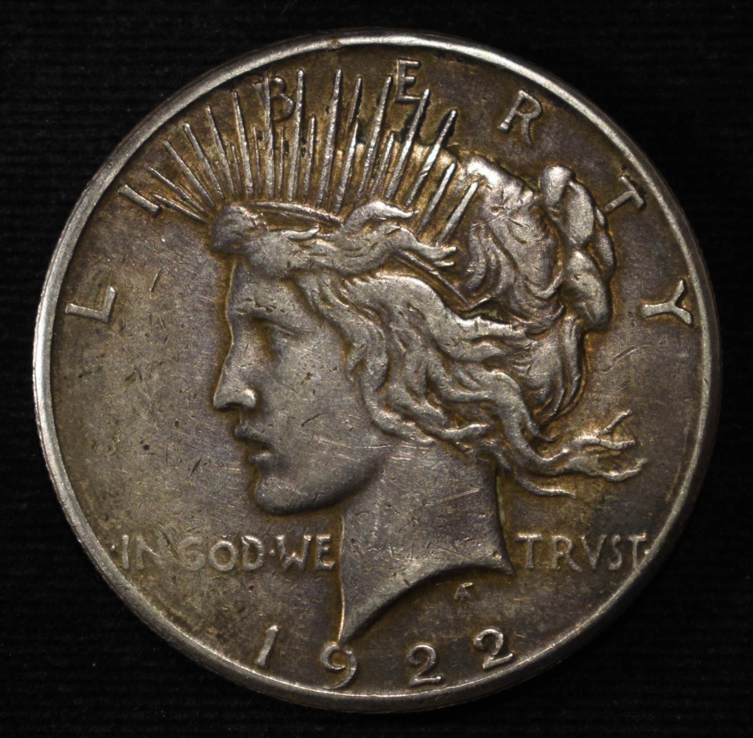 1922-S PEACE DOLLAR