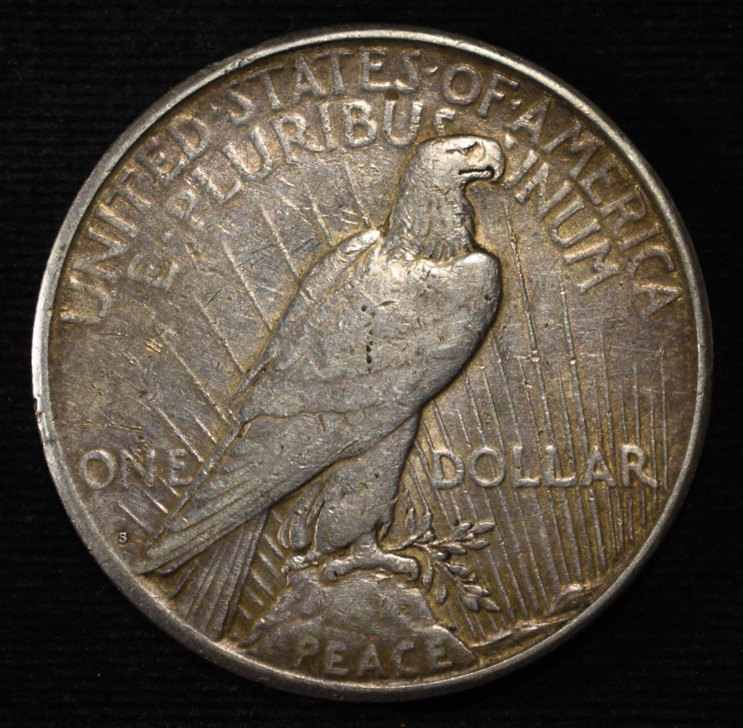 1922-S PEACE DOLLAR