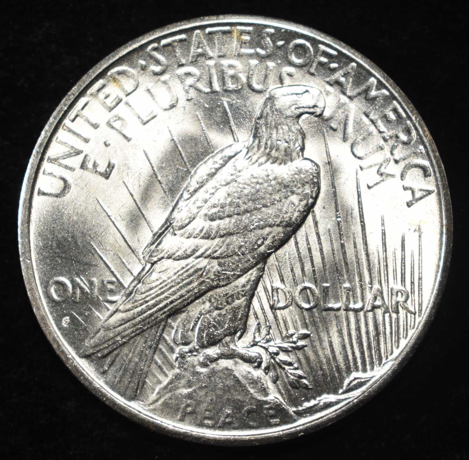 1935-S PEACE DOLLAR CH BU