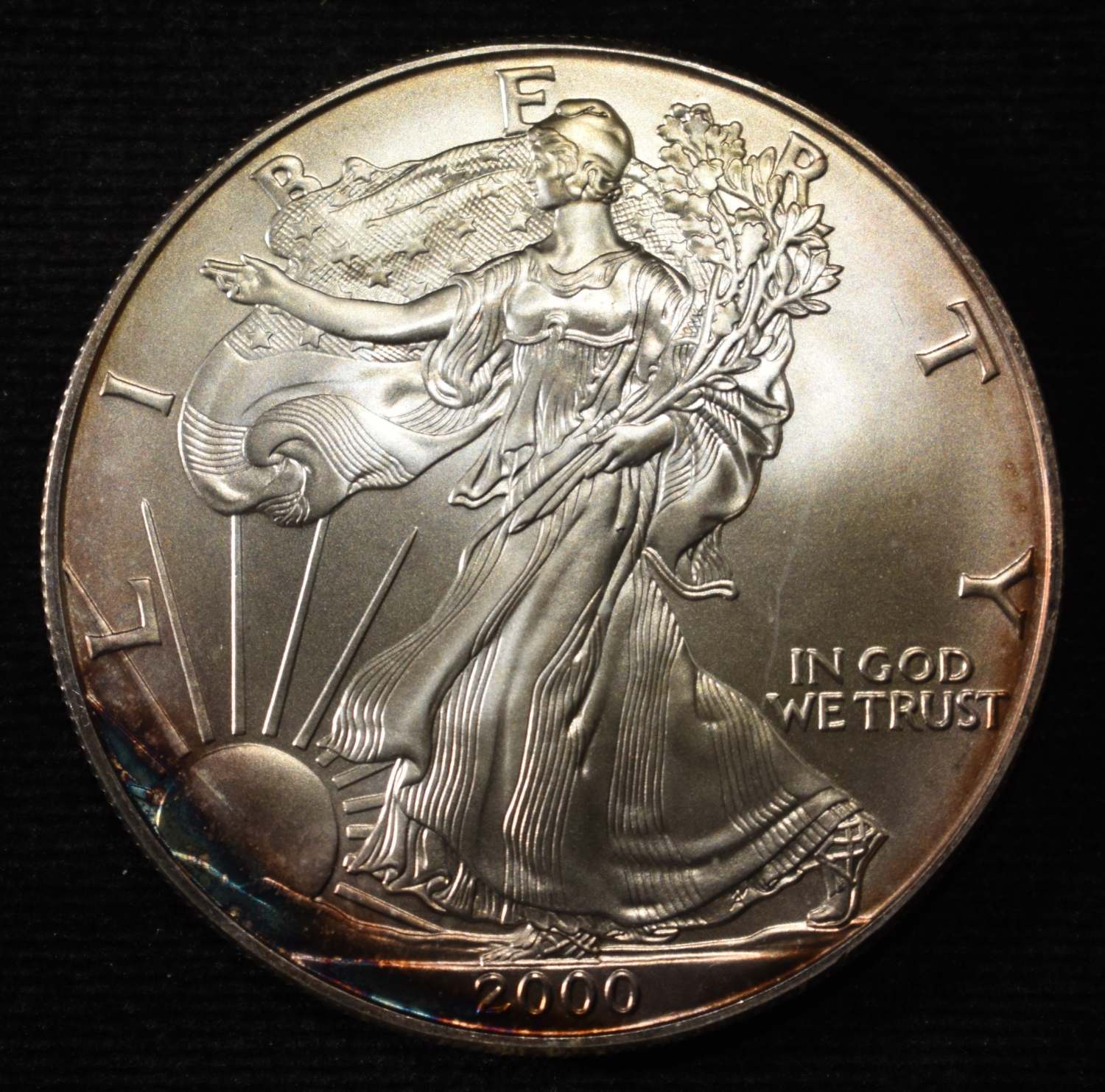 2000 AMERICAN SILVER EAGLE