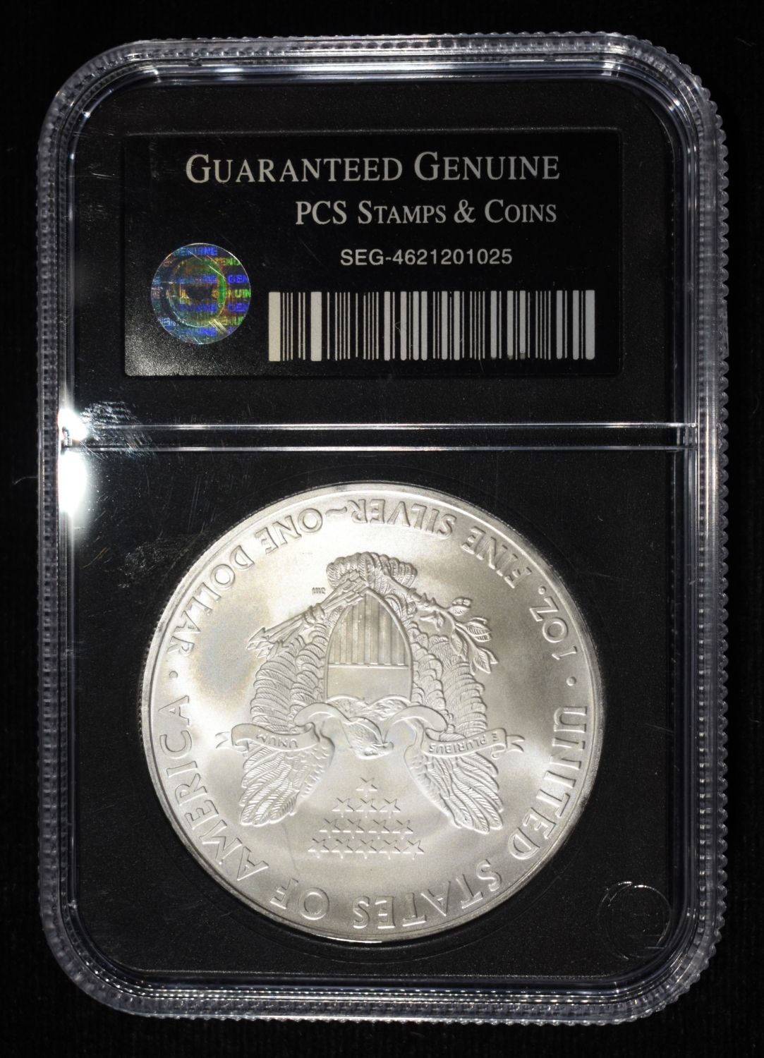 2010 AMERICAN SILVER EAGLE PCS