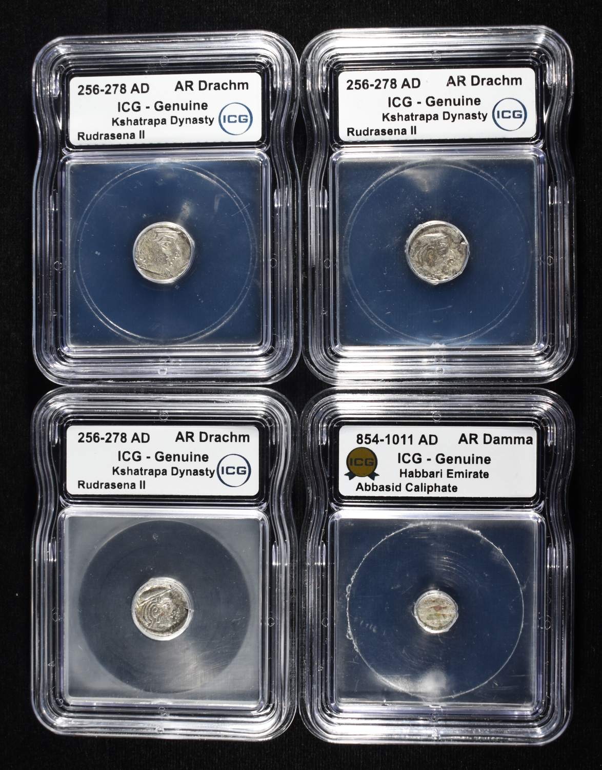 ANCIENT COIN LOT KSHATRAPA, ABBASID