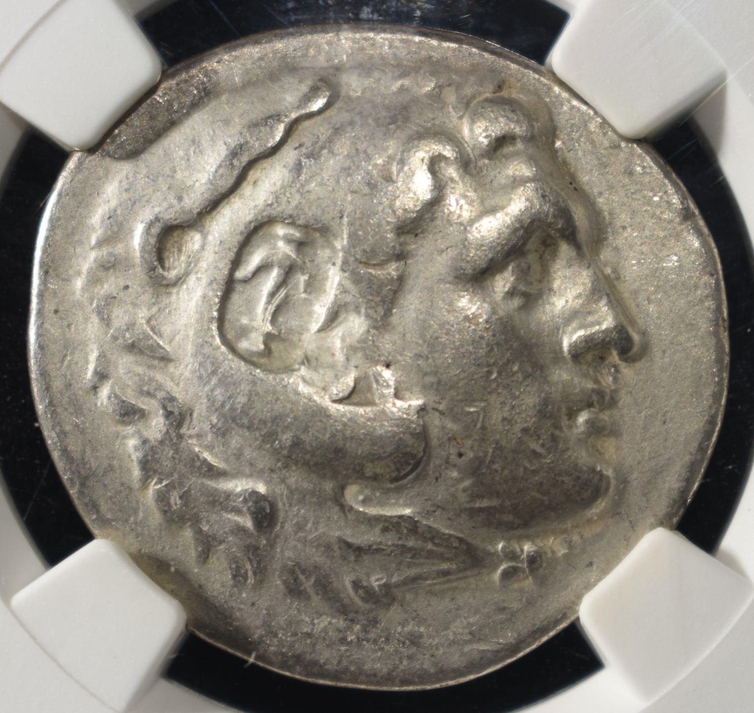 c.221-188 BC PAMPHYLIA, PERGE NGC CH F COUNTERMARK