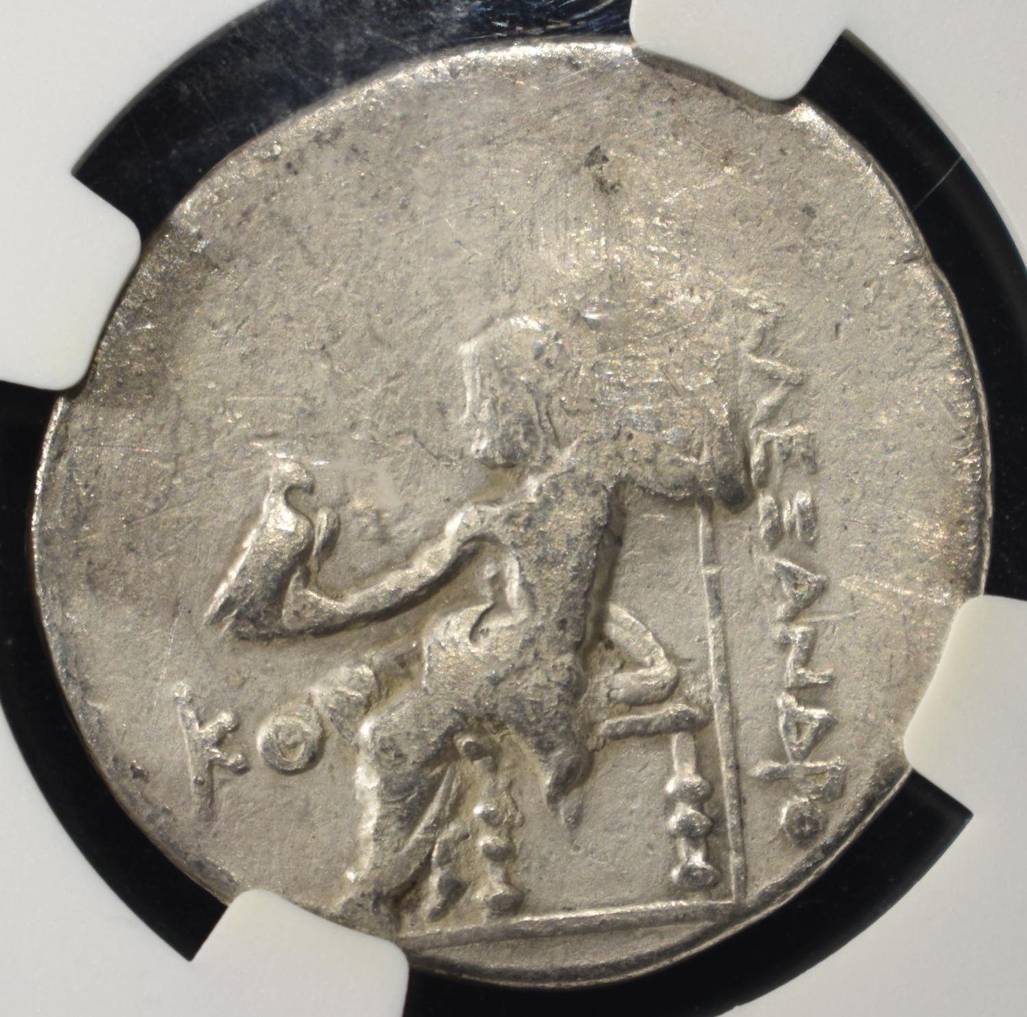 c.221-188 BC PAMPHYLIA, PERGE NGC CH F COUNTERMARK