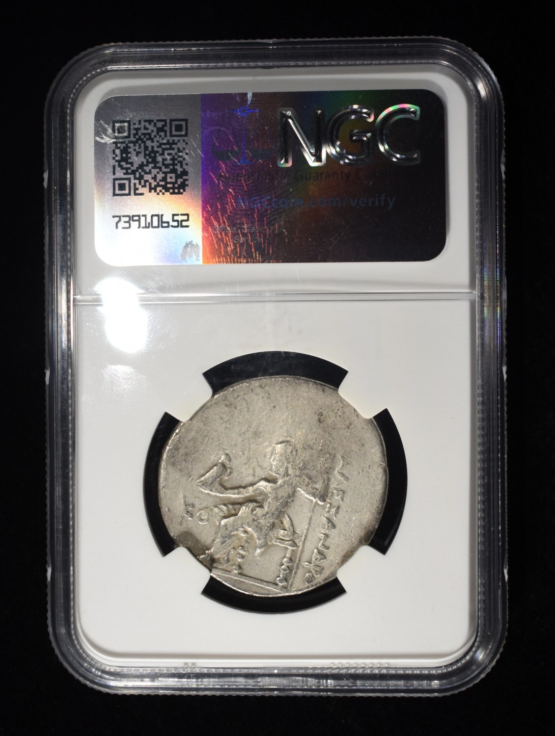 c.221-188 BC PAMPHYLIA, PERGE NGC CH F COUNTERMARK