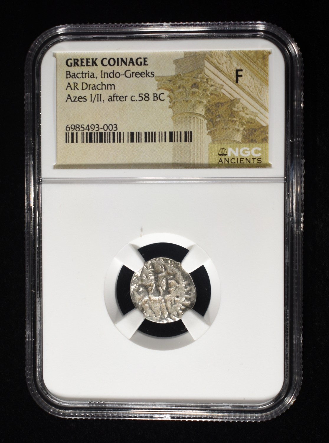 AZES I/II, AFTER c.58 BC NGC F