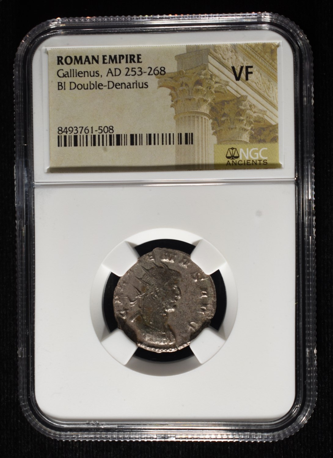 253-268 AD ROMAN EMPIRE GALLIENUS NGC VF