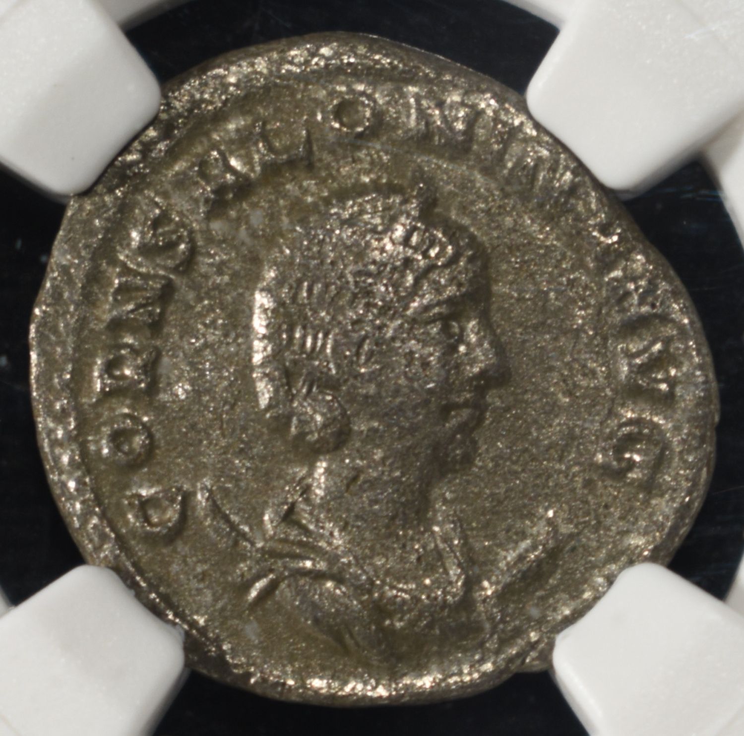 254-268 AD ROMAN EMPIRE SALONINA NGC VF