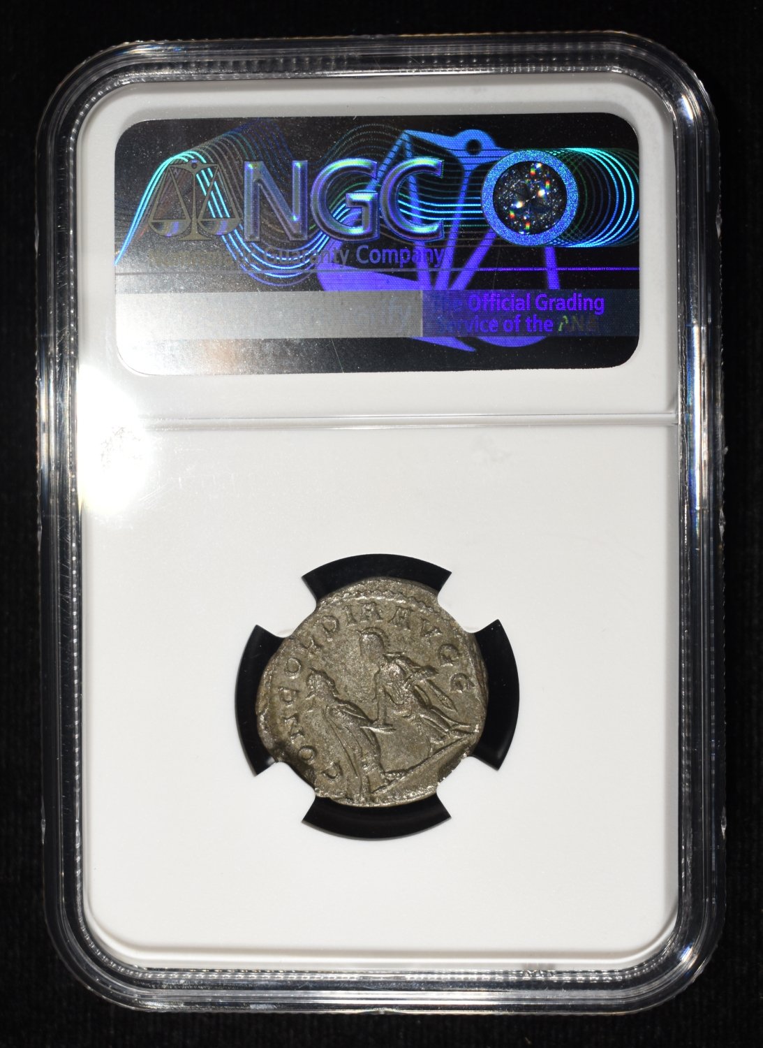 254-268 AD ROMAN EMPIRE SALONINA NGC VF