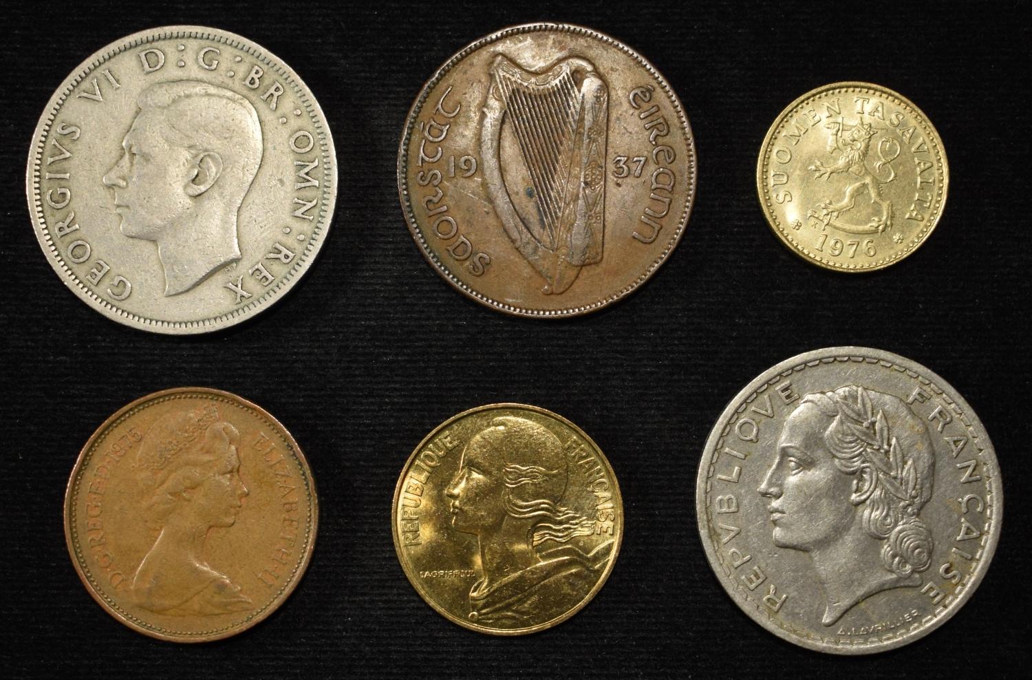 5 LBS FOREIGN COINS NON- SILVER