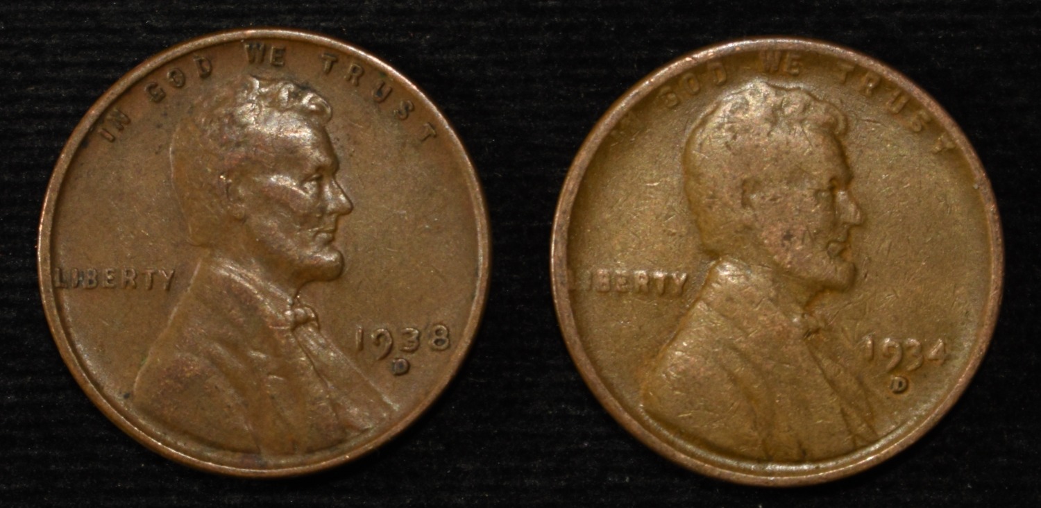 (500) WHEAT CENTS: MIXED DATES