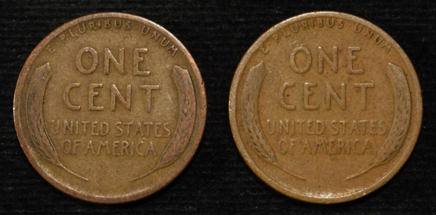 (95) WHEAT CENTS FROM THE 20'S