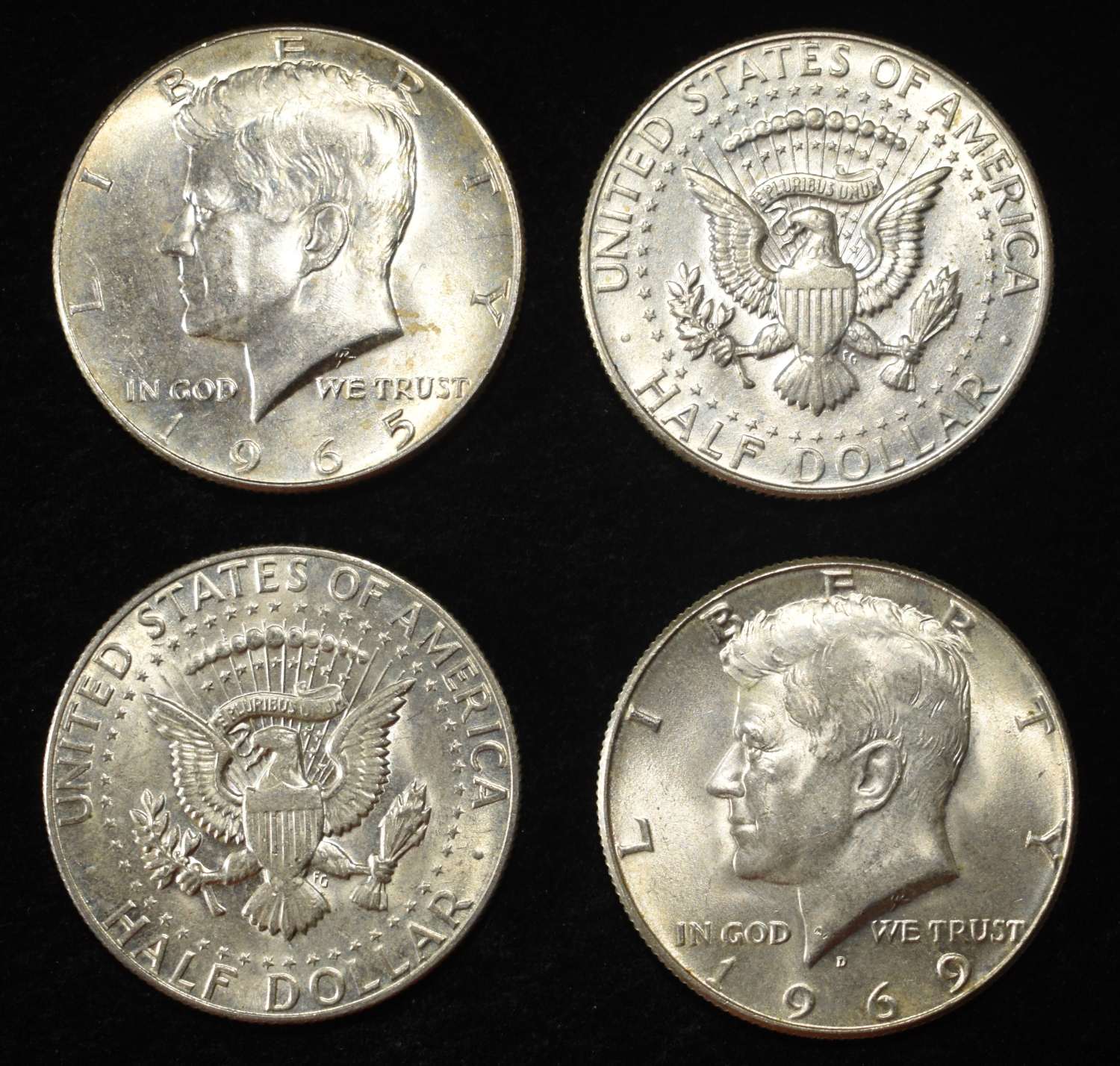 (20) 40% SILVER KENNEDY HALF DOLLARS