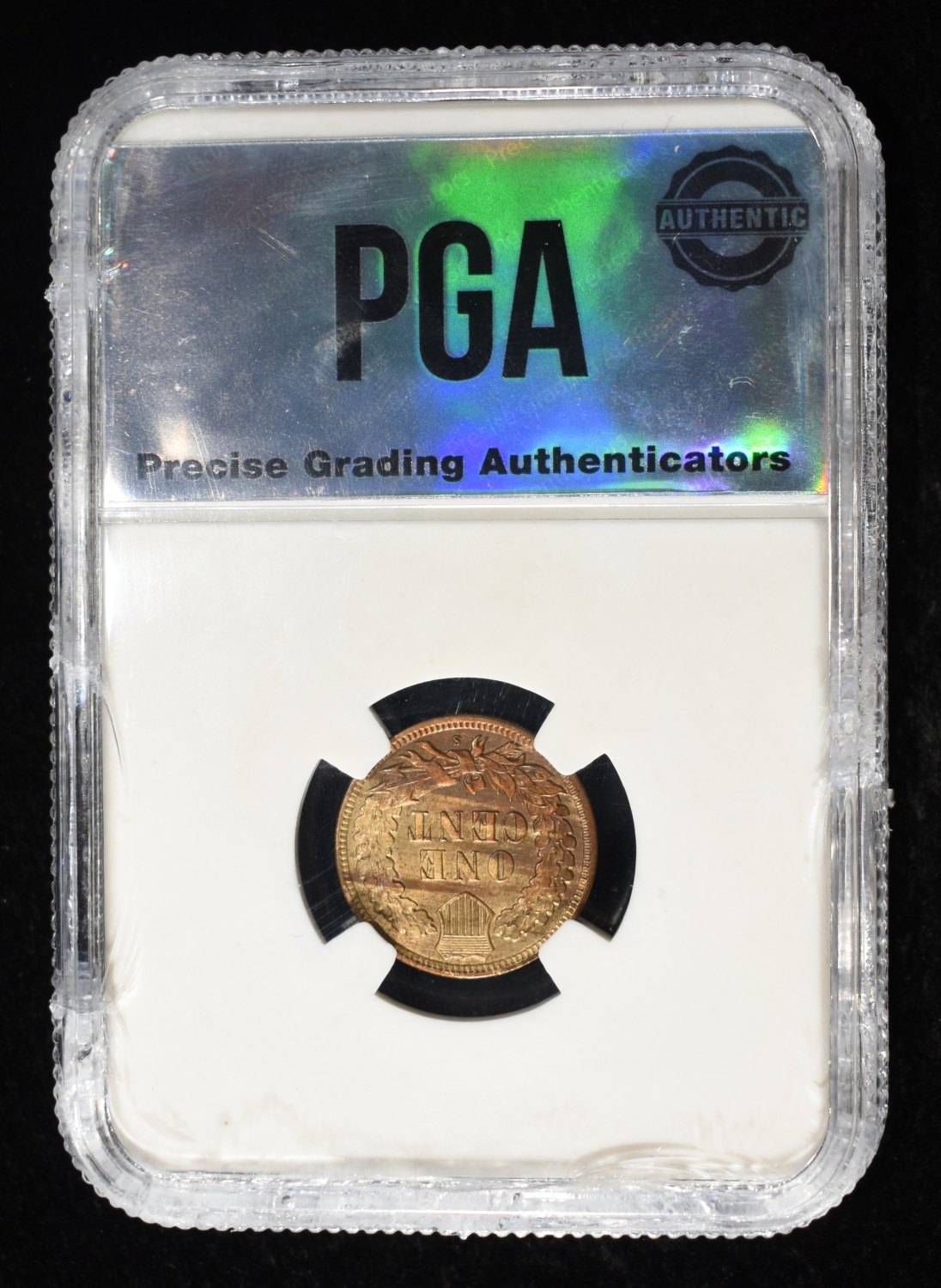 1908-S INDIAN CENT PGA GEM BU RB