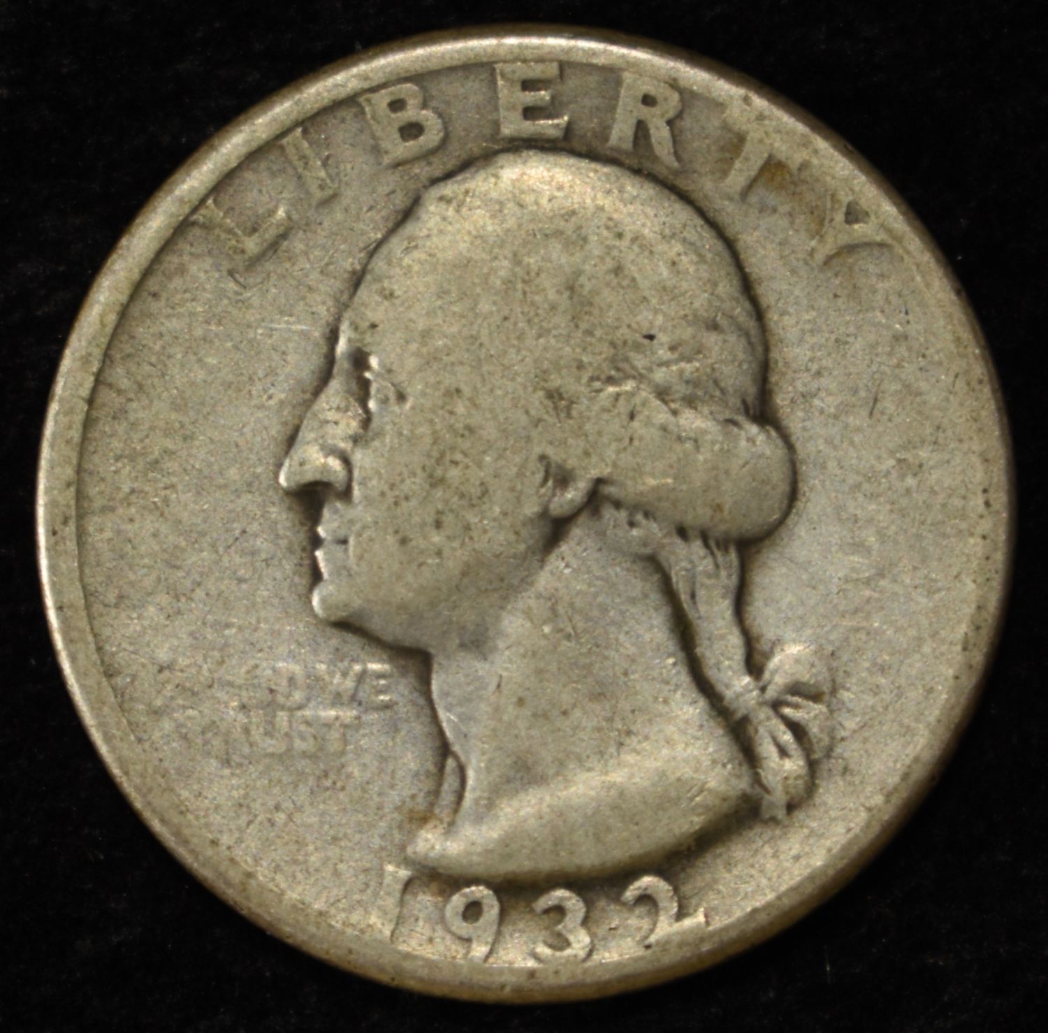 1932-D WASHINGTON QUARTER G/VG